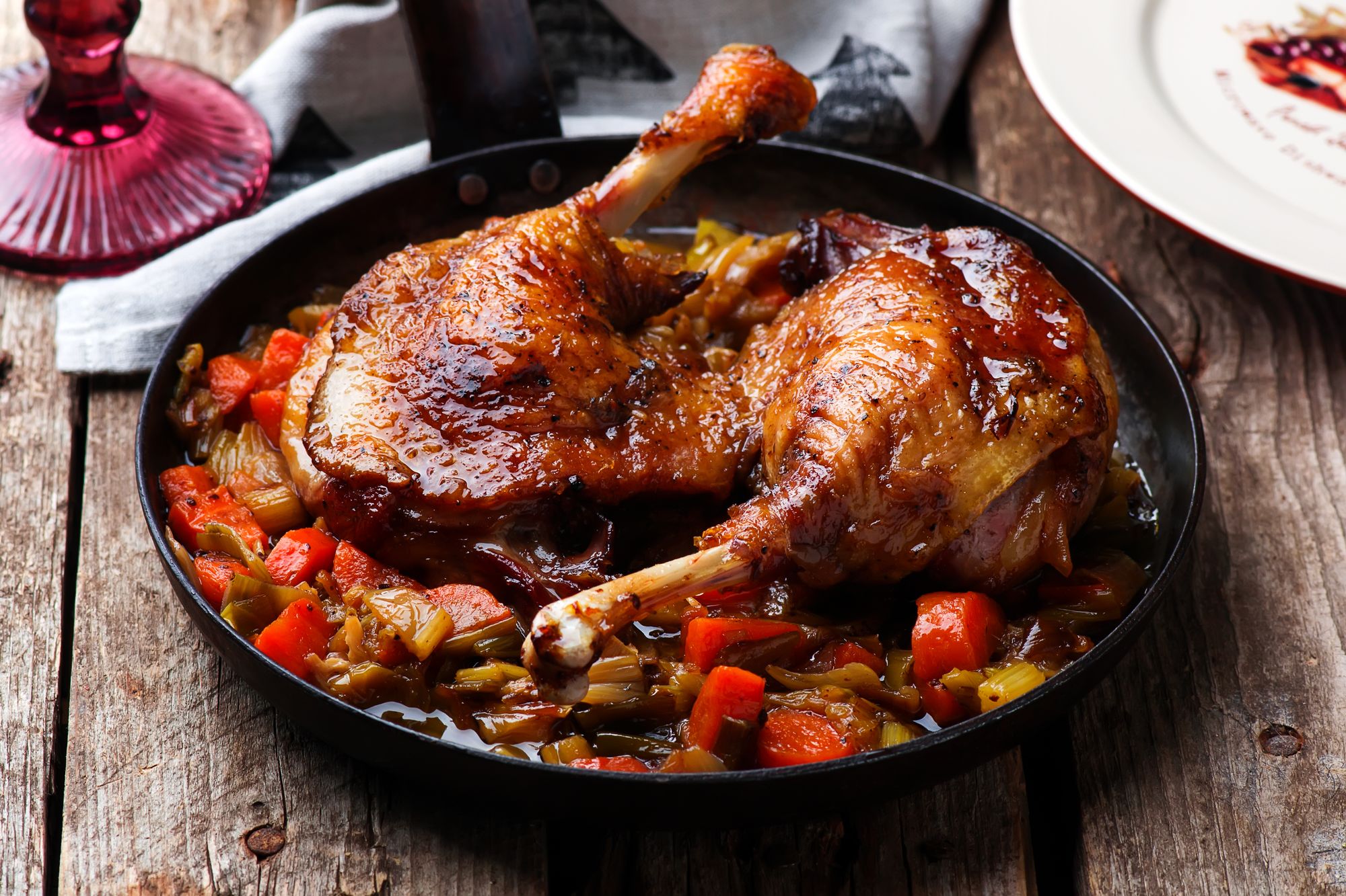 Braised Duck Legs
