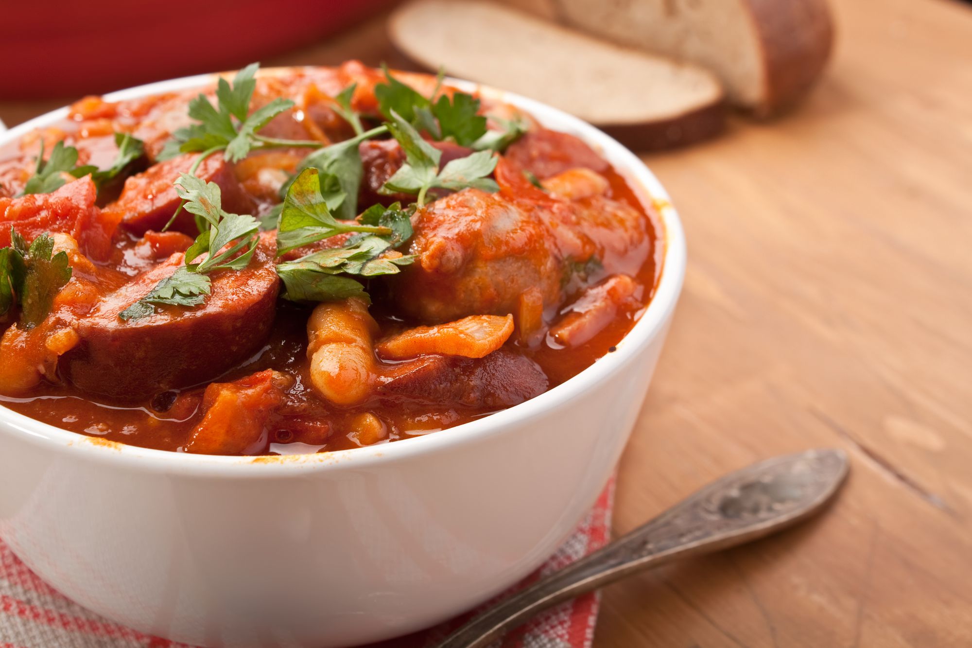 Pork, Chorizo and Bean Soup