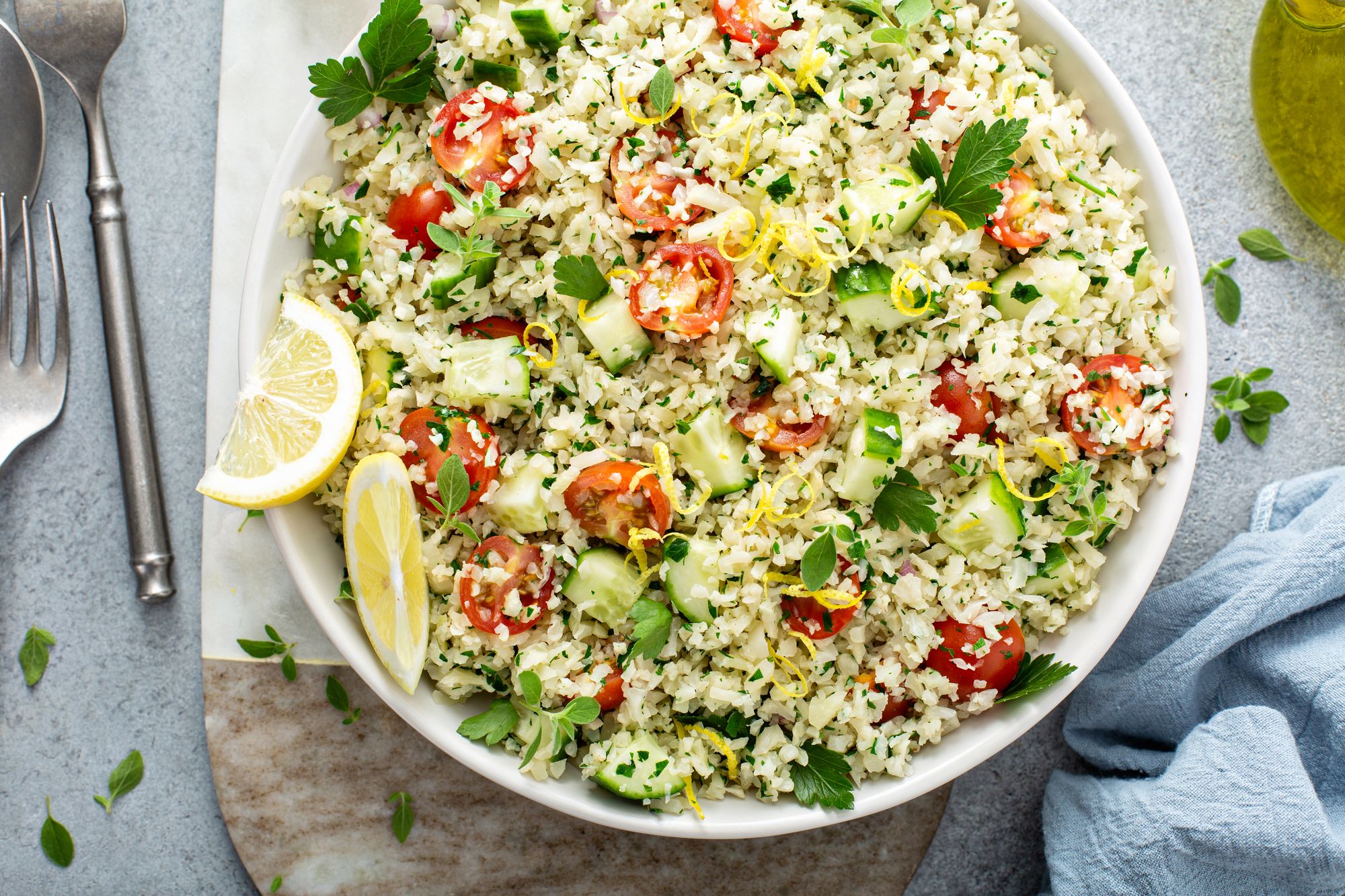 Spring Vegetable Tabbouleh