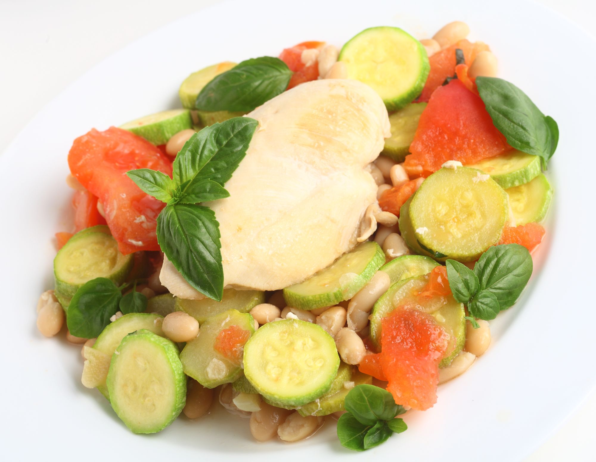 Quick Lemon Chicken ‘n’ Beans Salad