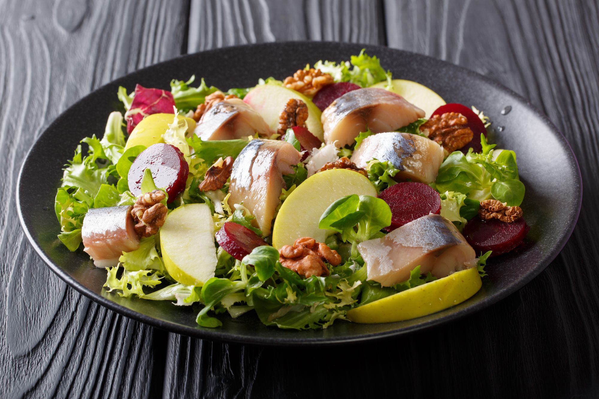 Mackerel and Apple Salad