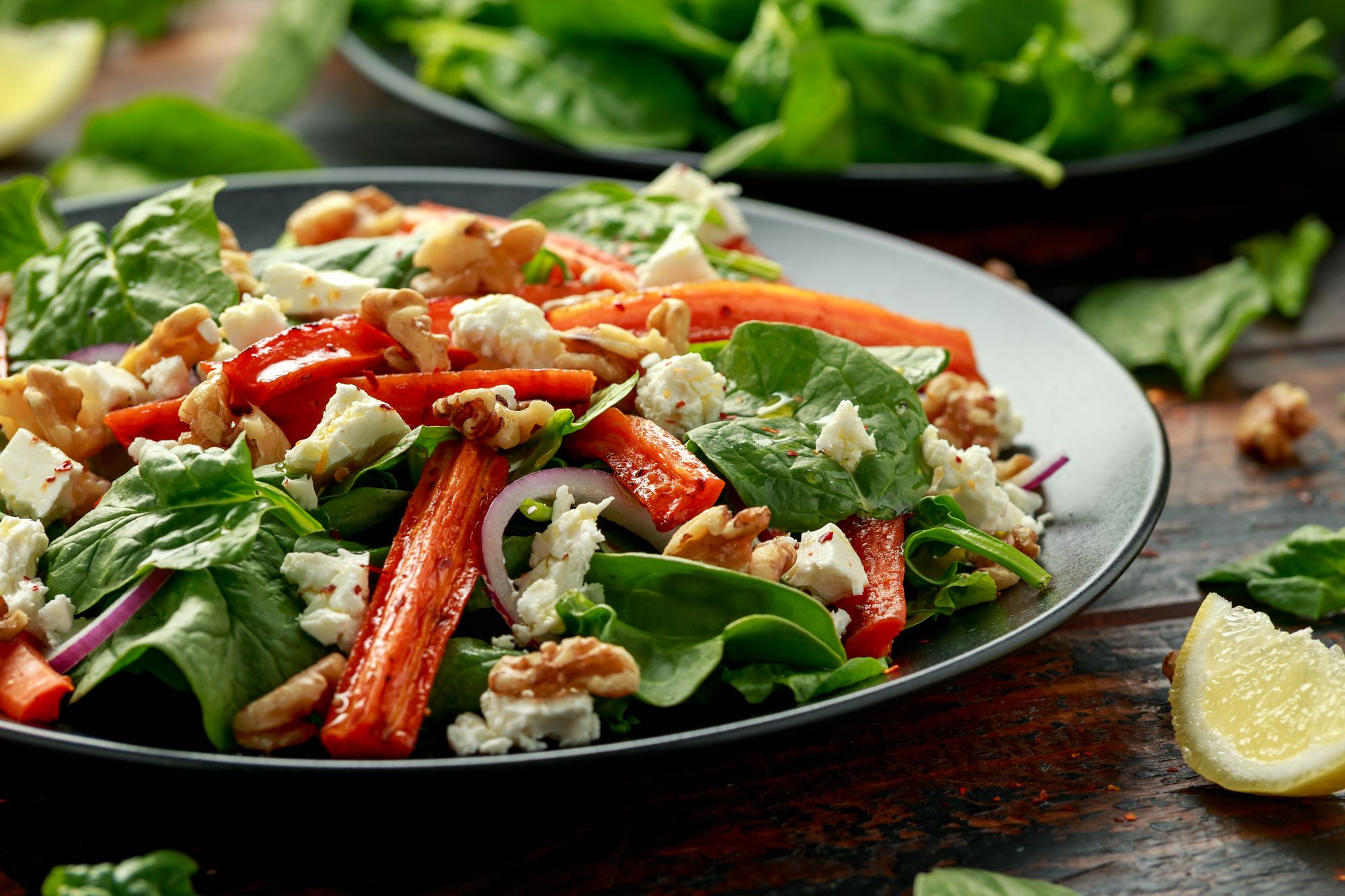 Feta and Roast Carrot Salad