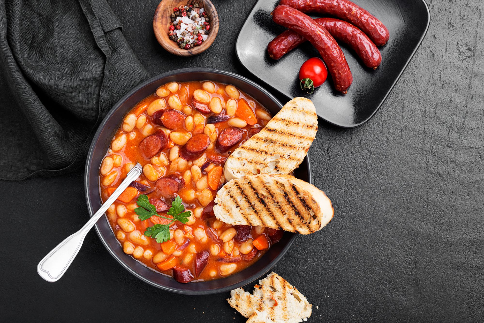 Sausage, Bean and Rosemary Soup