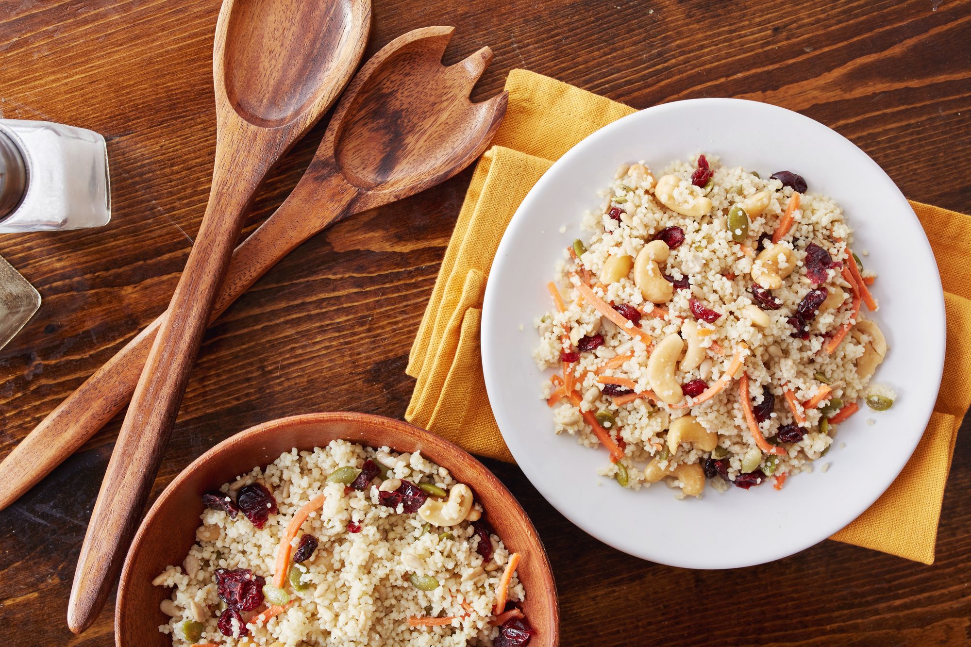 Traditional Moroccan Couscous with Nuts