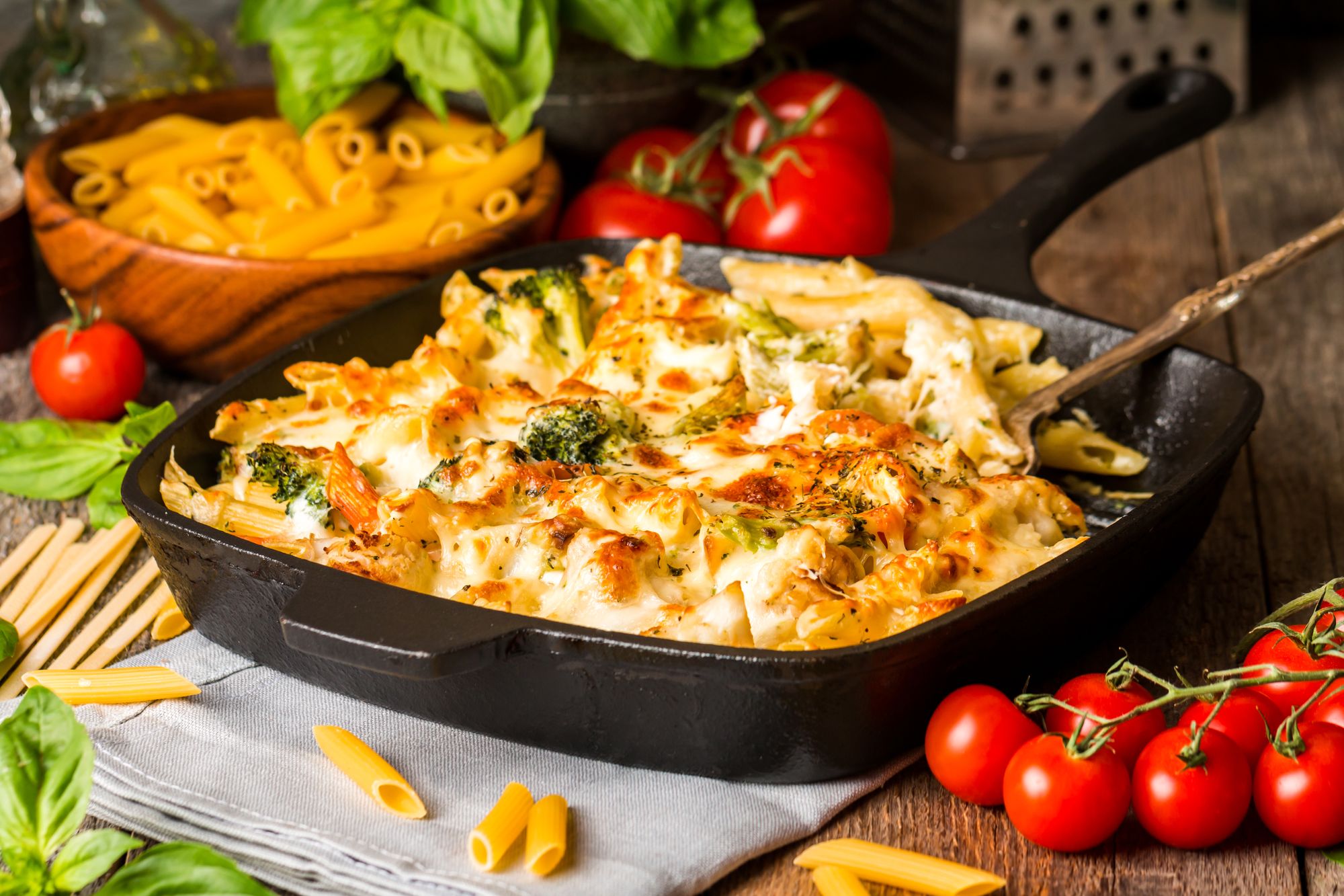 Cauliflower Cheese Penne
