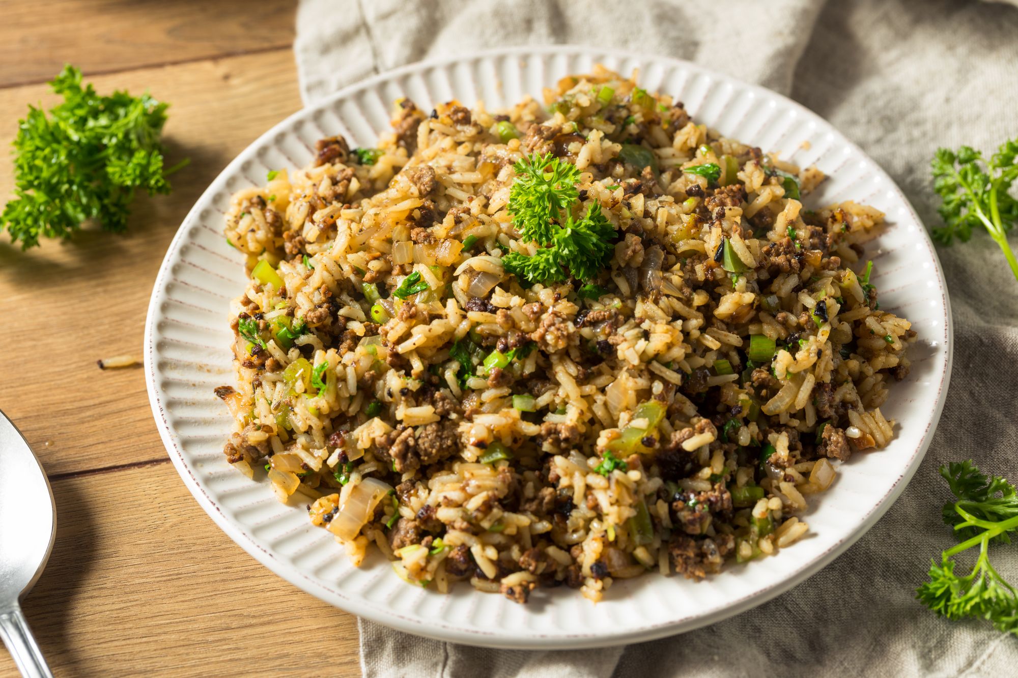 Cajun Rice with Beef