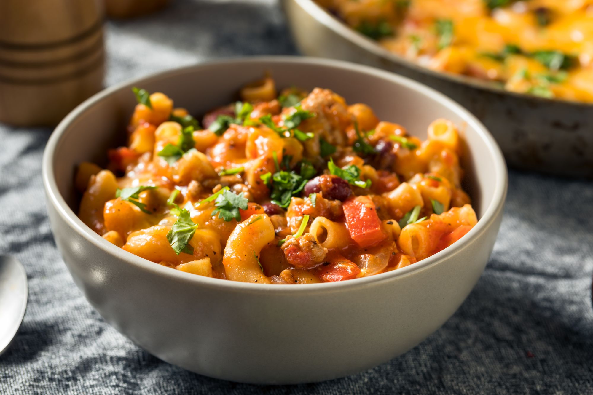 Chorizo Mac ‘n’ Cheese Bake