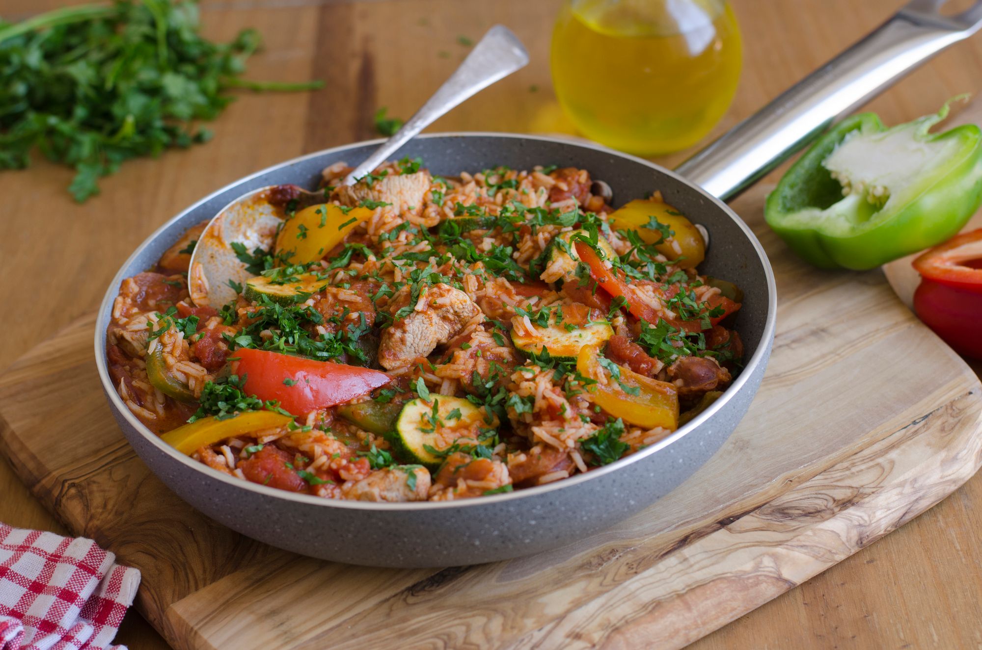 Chorizo and Chicken Jambalaya