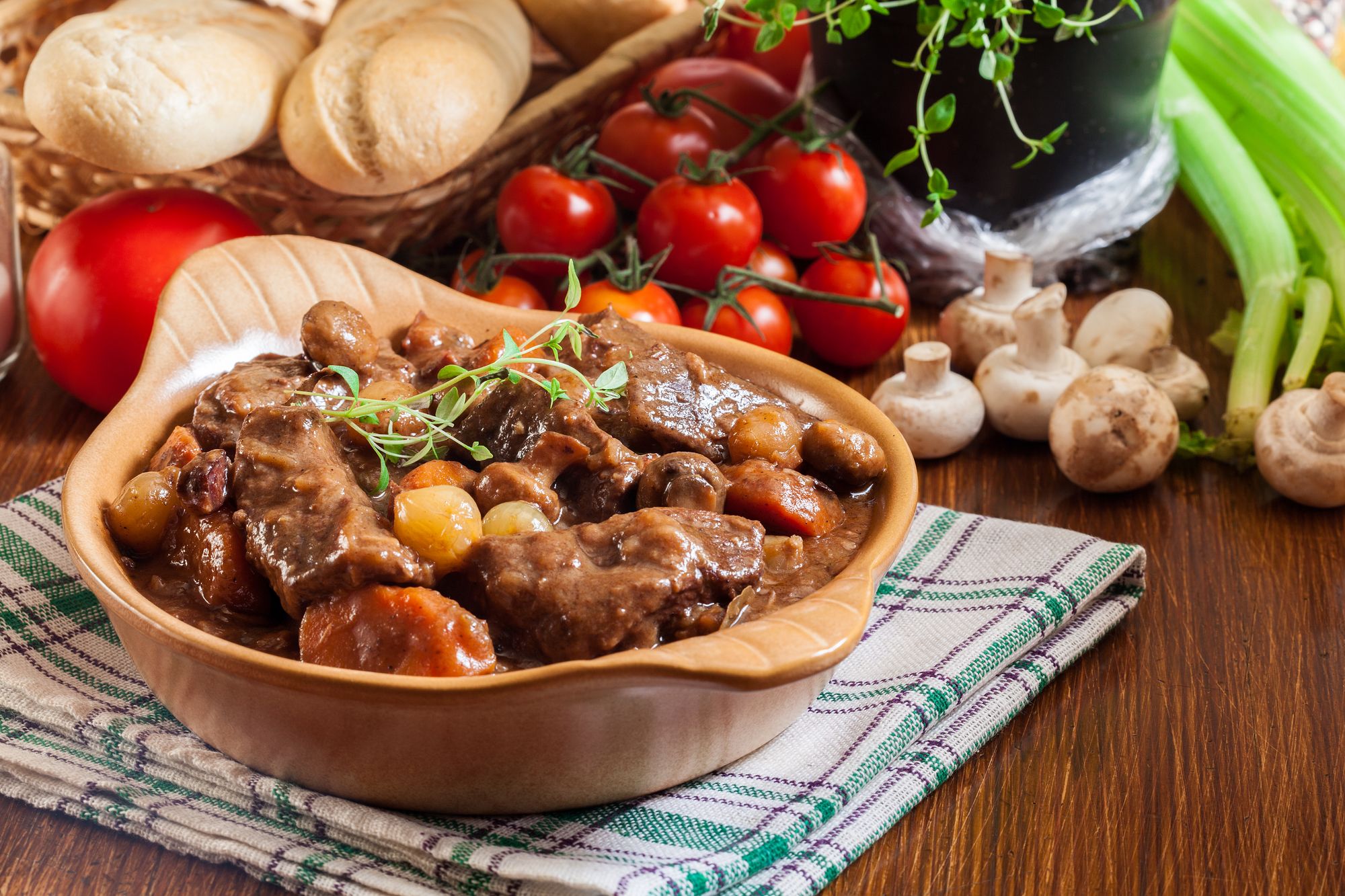 Healthier Bourguignon