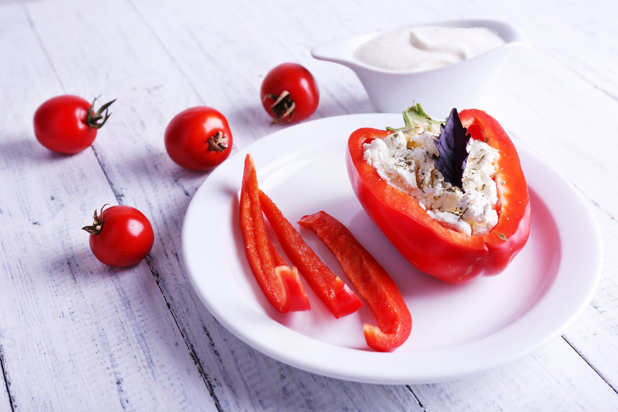 Cheesy Stuffed Peppers