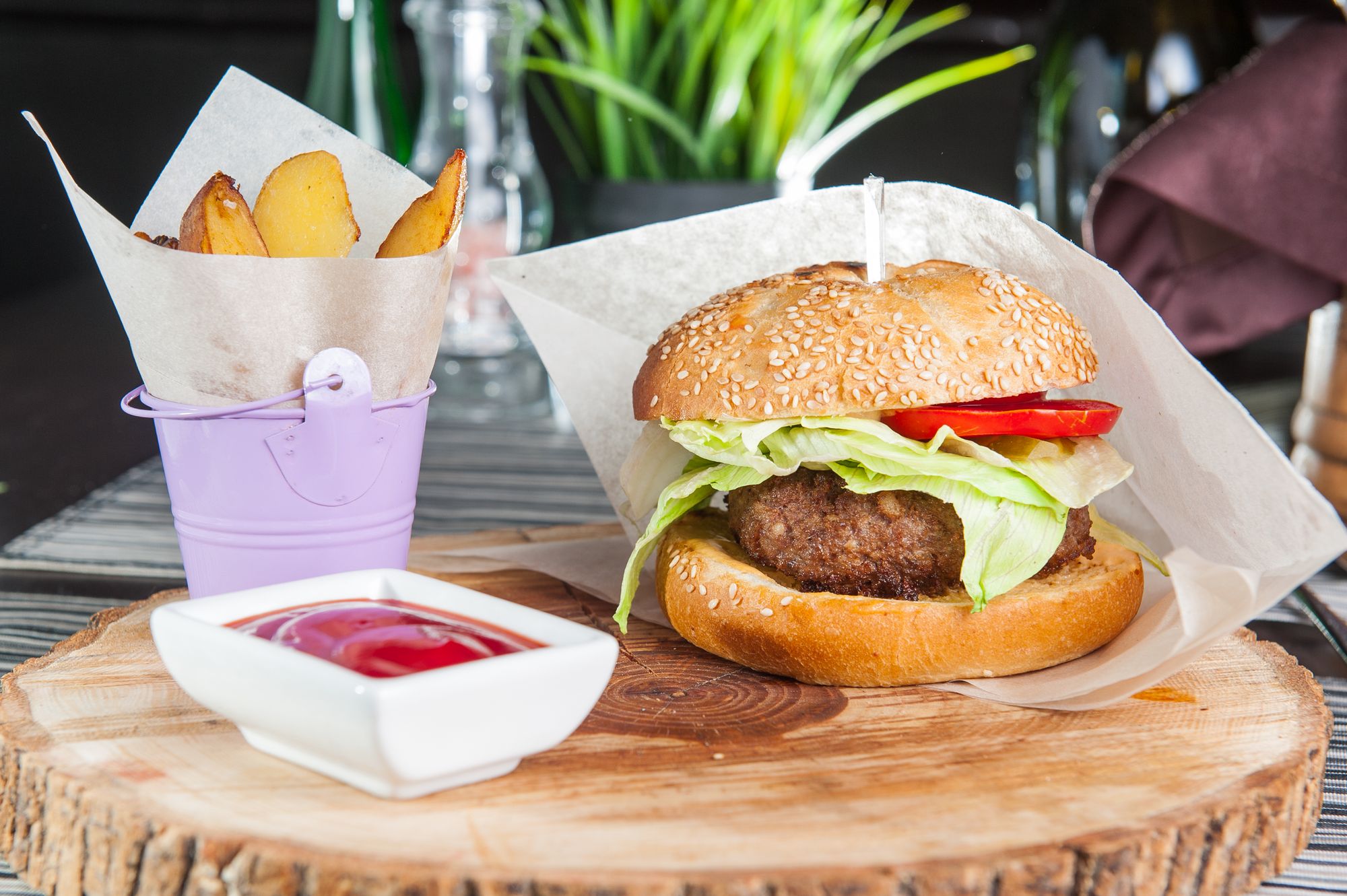 Thai Pork Burgers