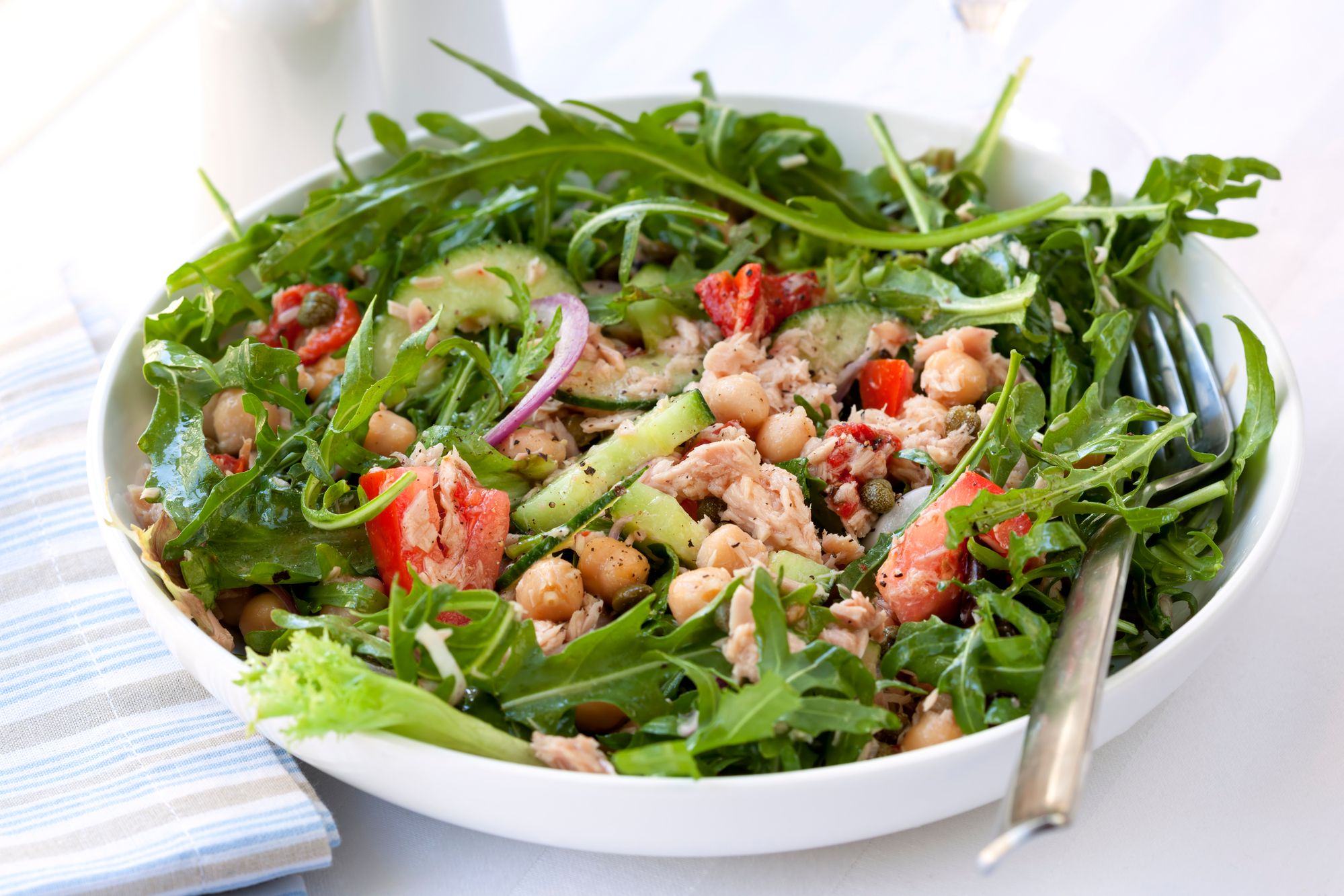 Tuna and Chickpea Salad