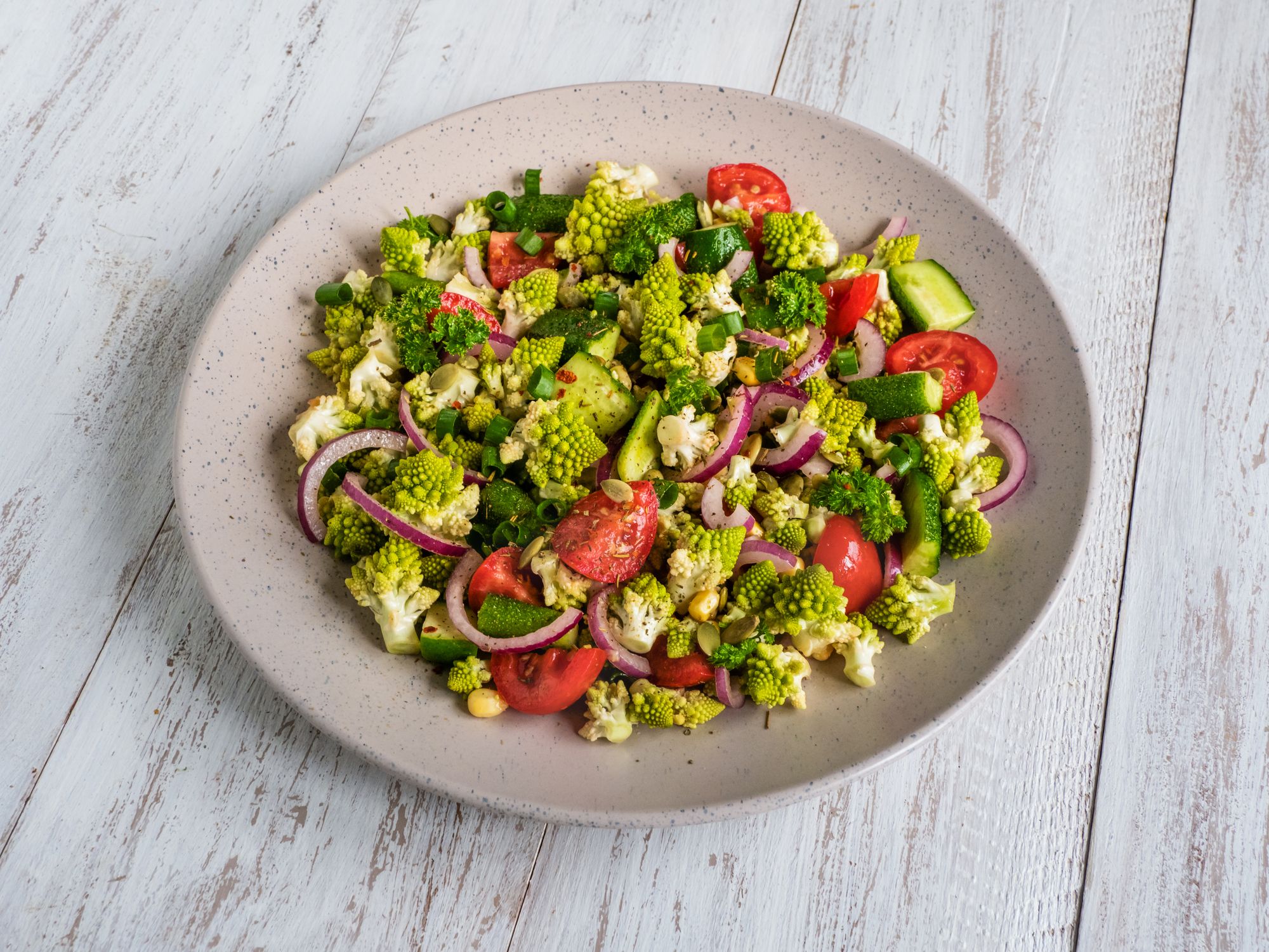 Roasted Romanesco with Capers and Anchovies