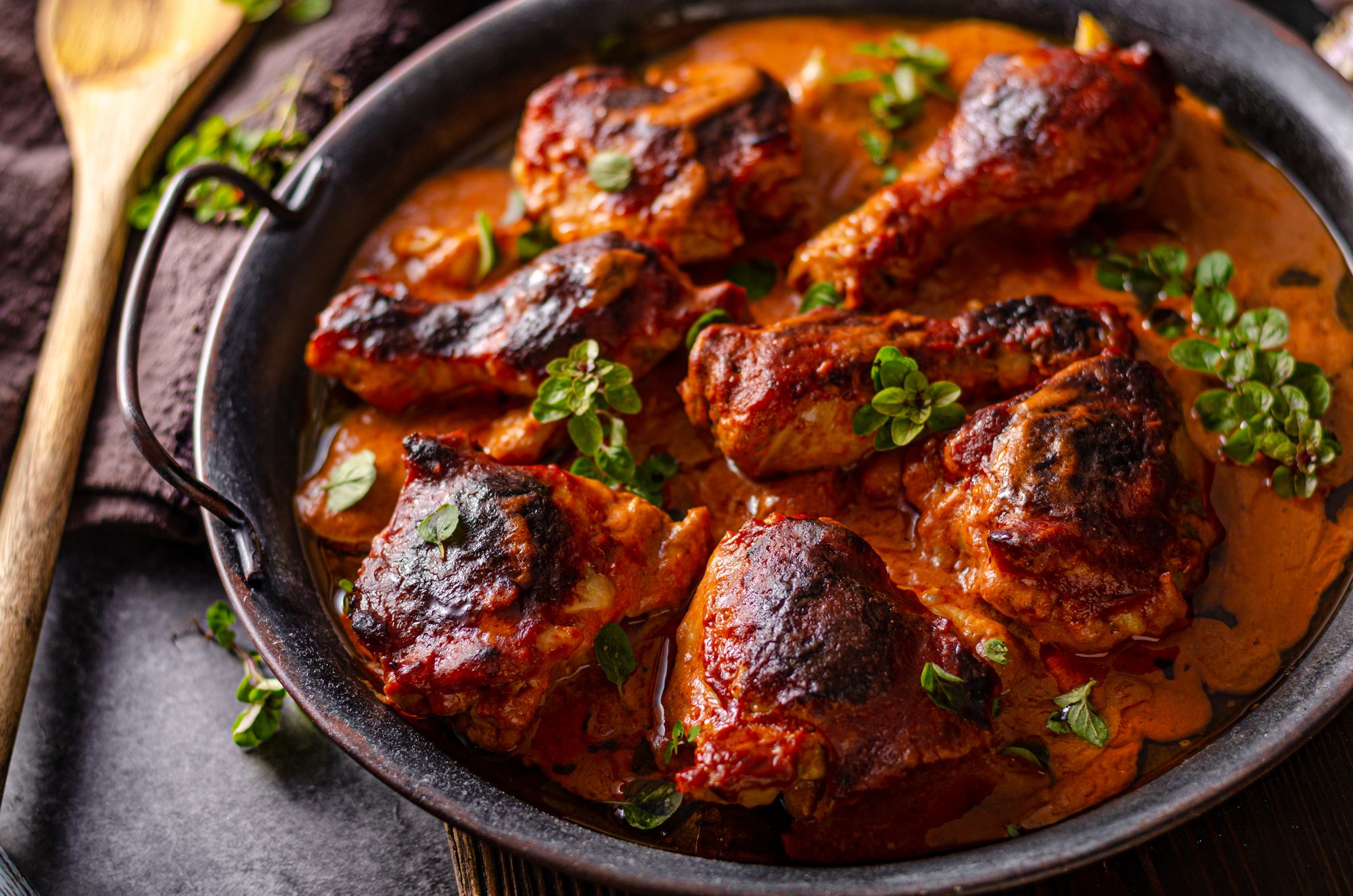 Slow-Cooked Tikka Masala Drumsticks
