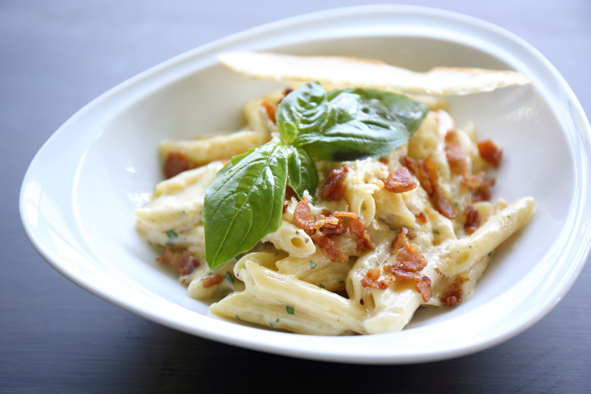 Blue Cheese and Speck Pasta Bake