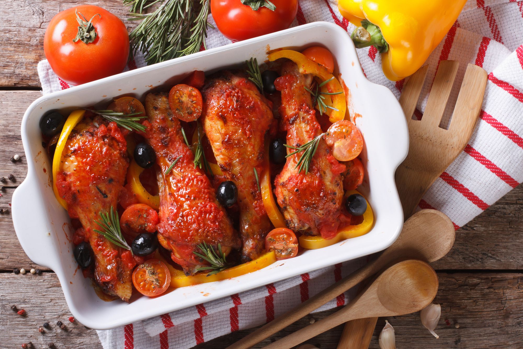 Italian Chicken and Rosemary Casserole