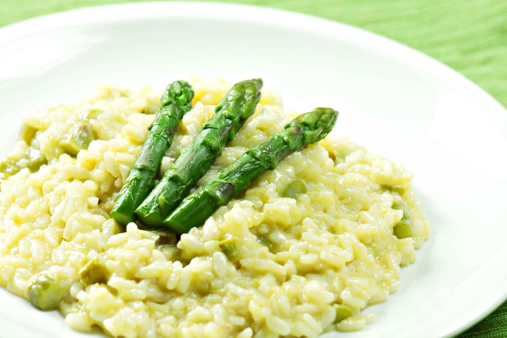 Asparagus and Pesto Risotto