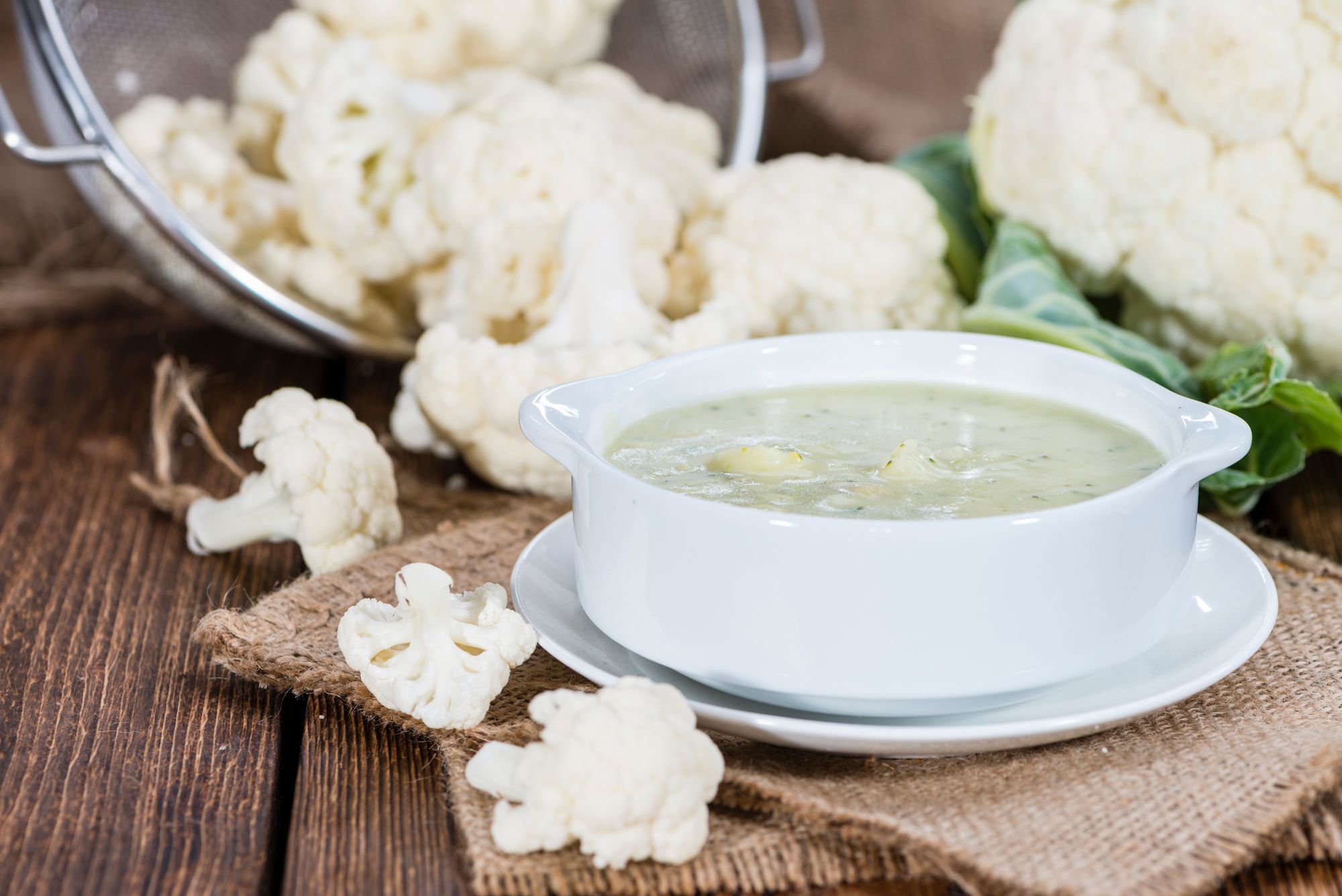 Cauliflower and Cheese Soup