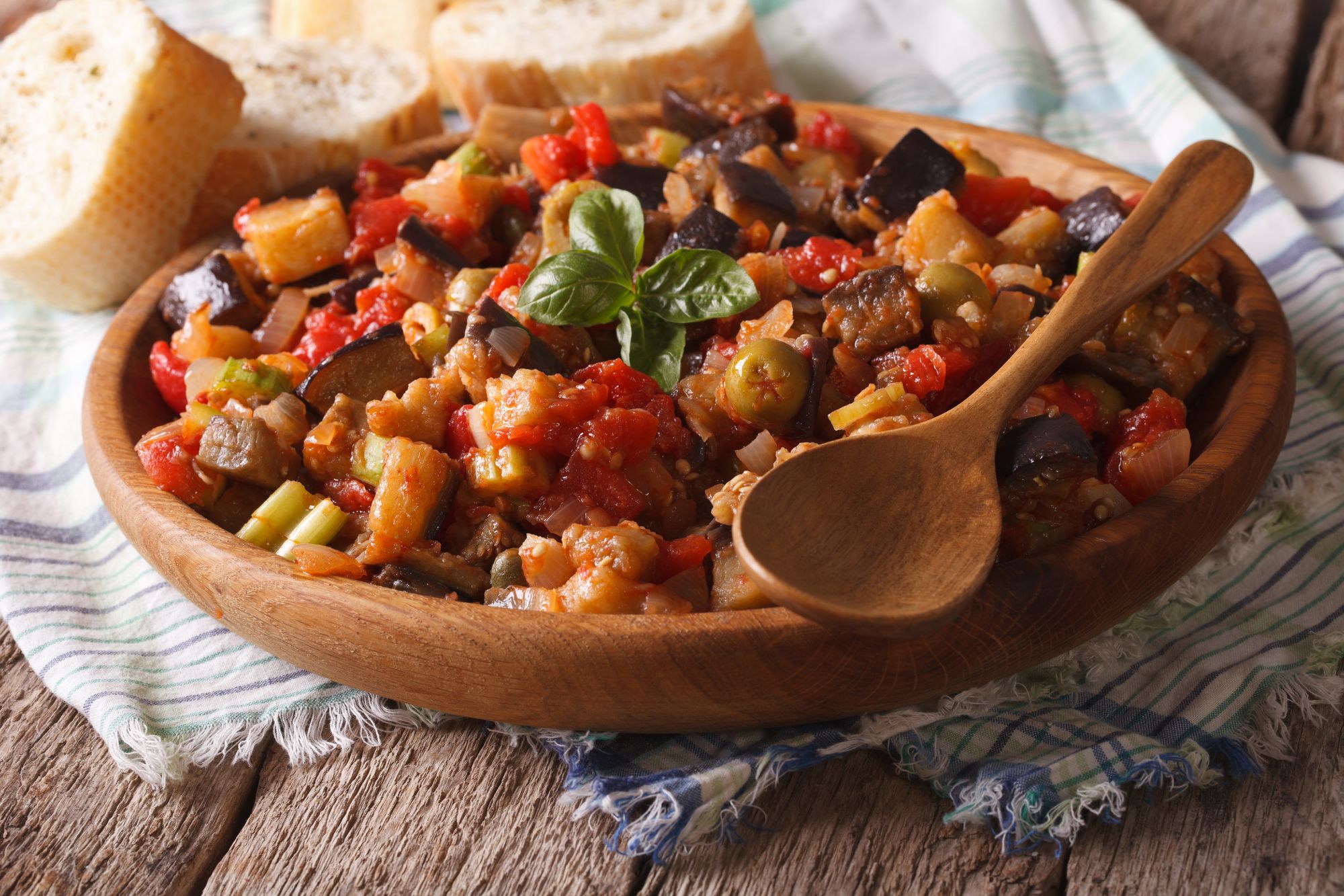 Aubergine Caponata