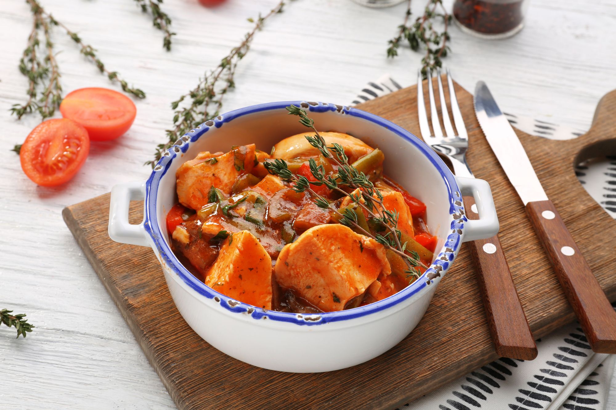 Chicken Breast Puttanesca Style