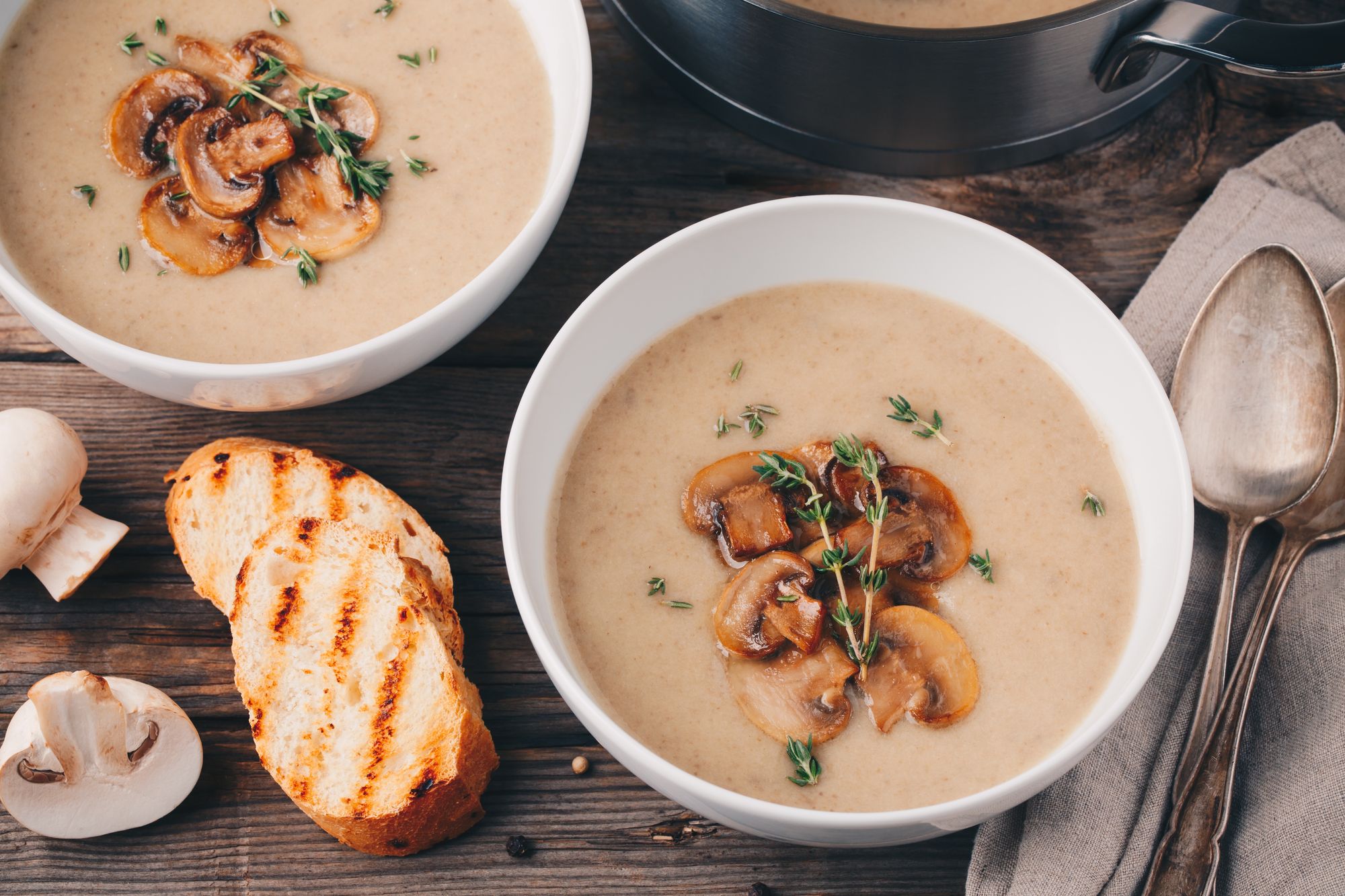Tuscan Pancetta and Porcini Soup