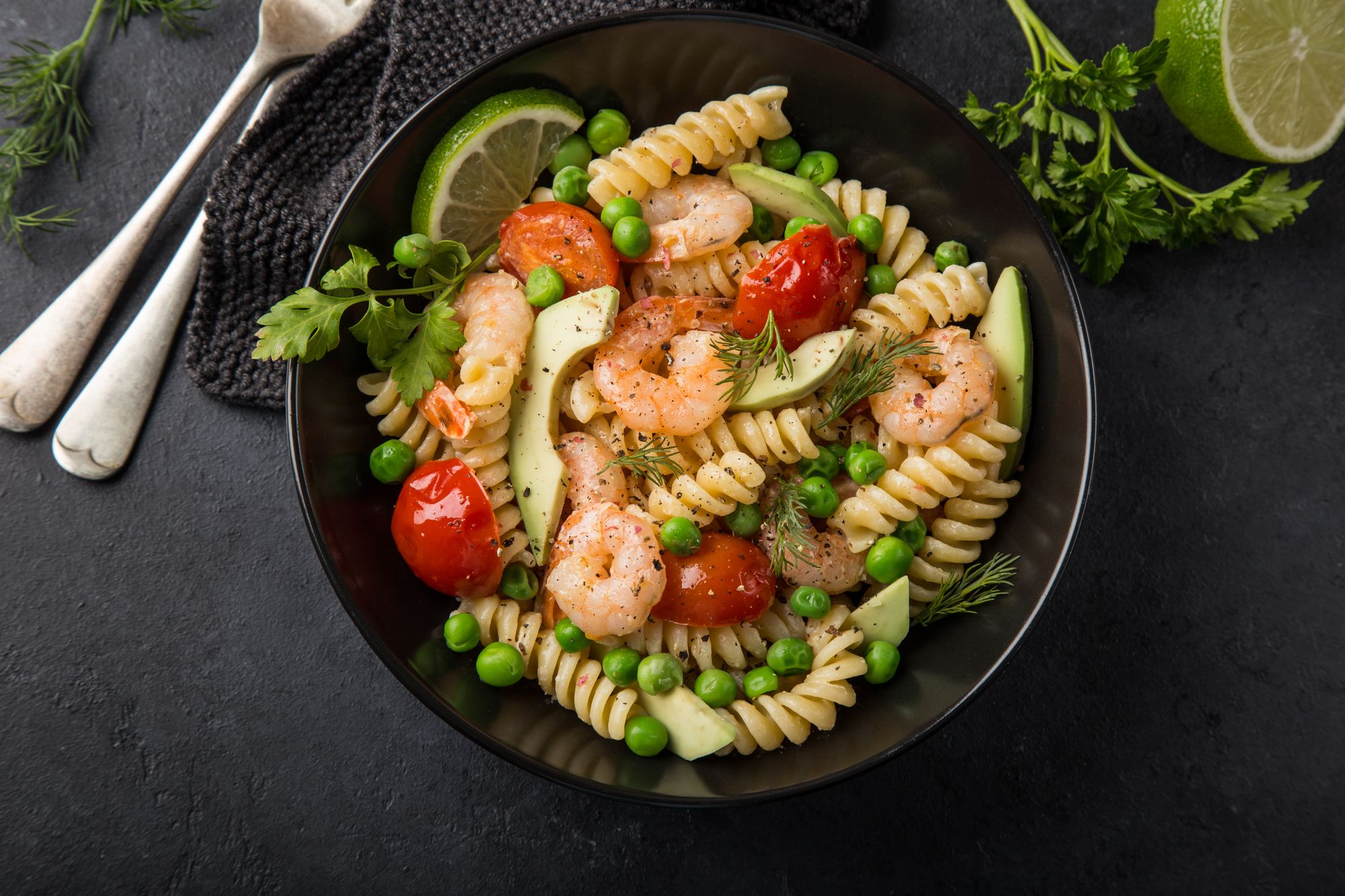 Perfect Prawn Pasta Salad