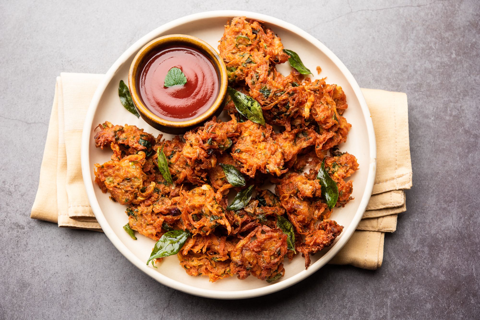 Crunchy Potato Pakoras