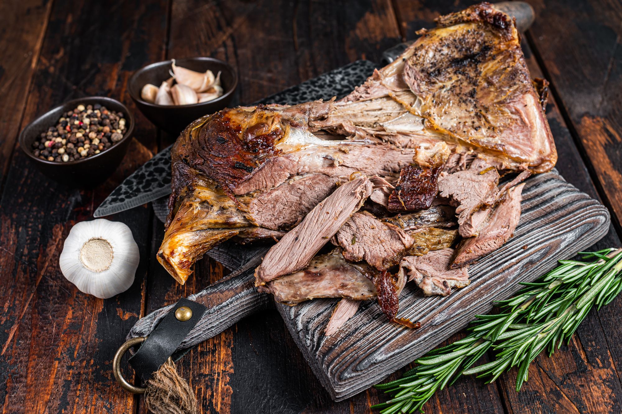 Smoky BBQ Lamb Shoulder