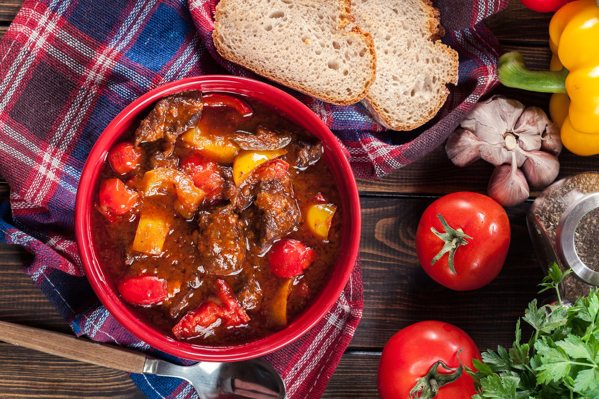 Beef and Capsicum Goulash