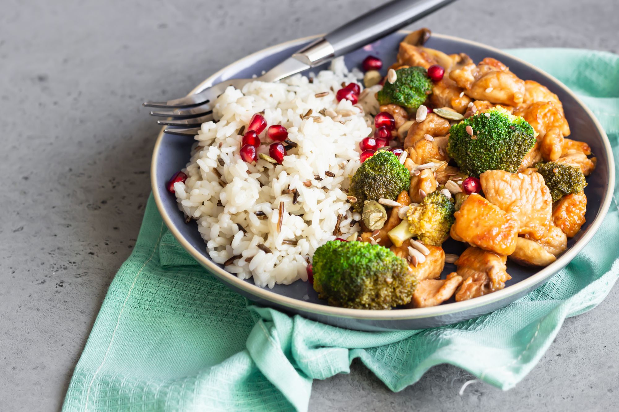 Broccoli and Chicken Japanese Curry
