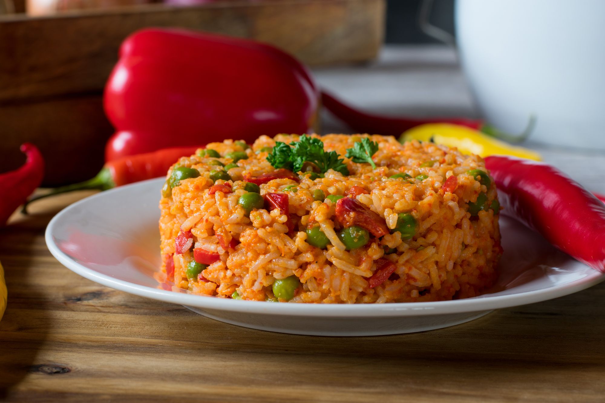 Greek Baked Brown Rice