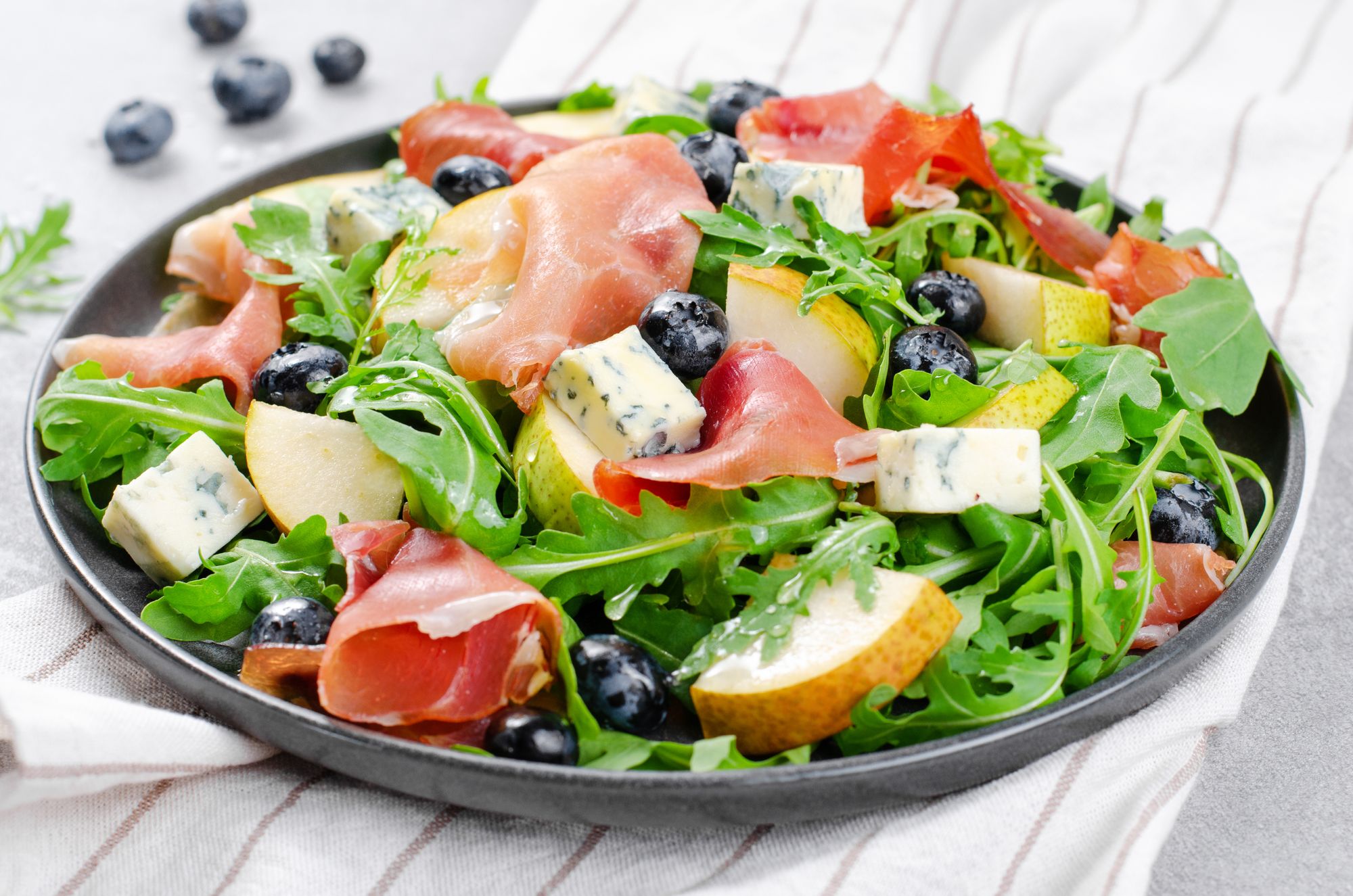 Serrano Ham and Pear Salad