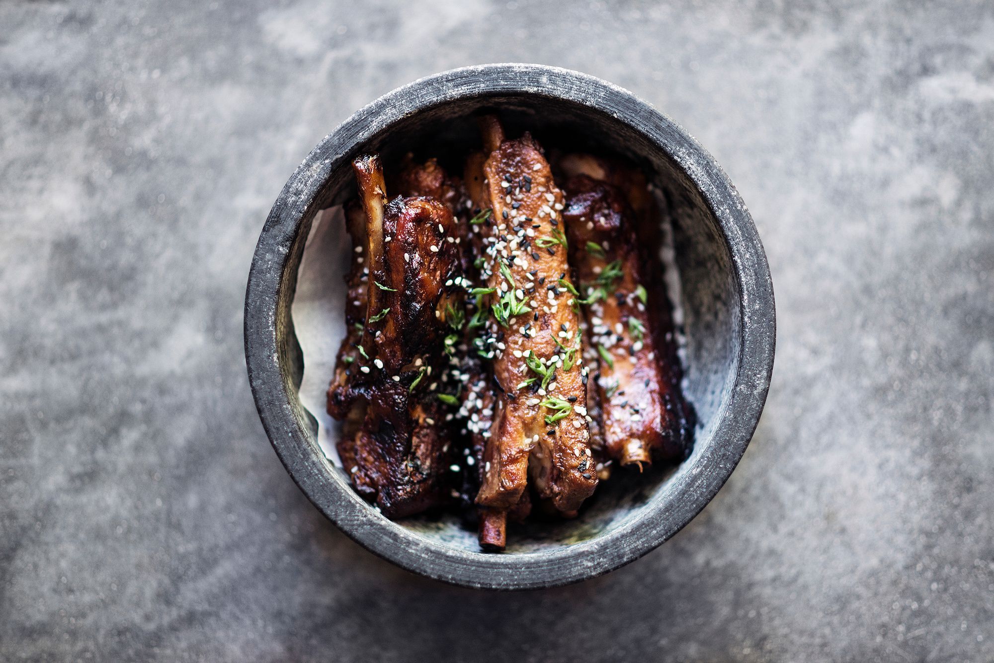 Miso-Glazed Ribs