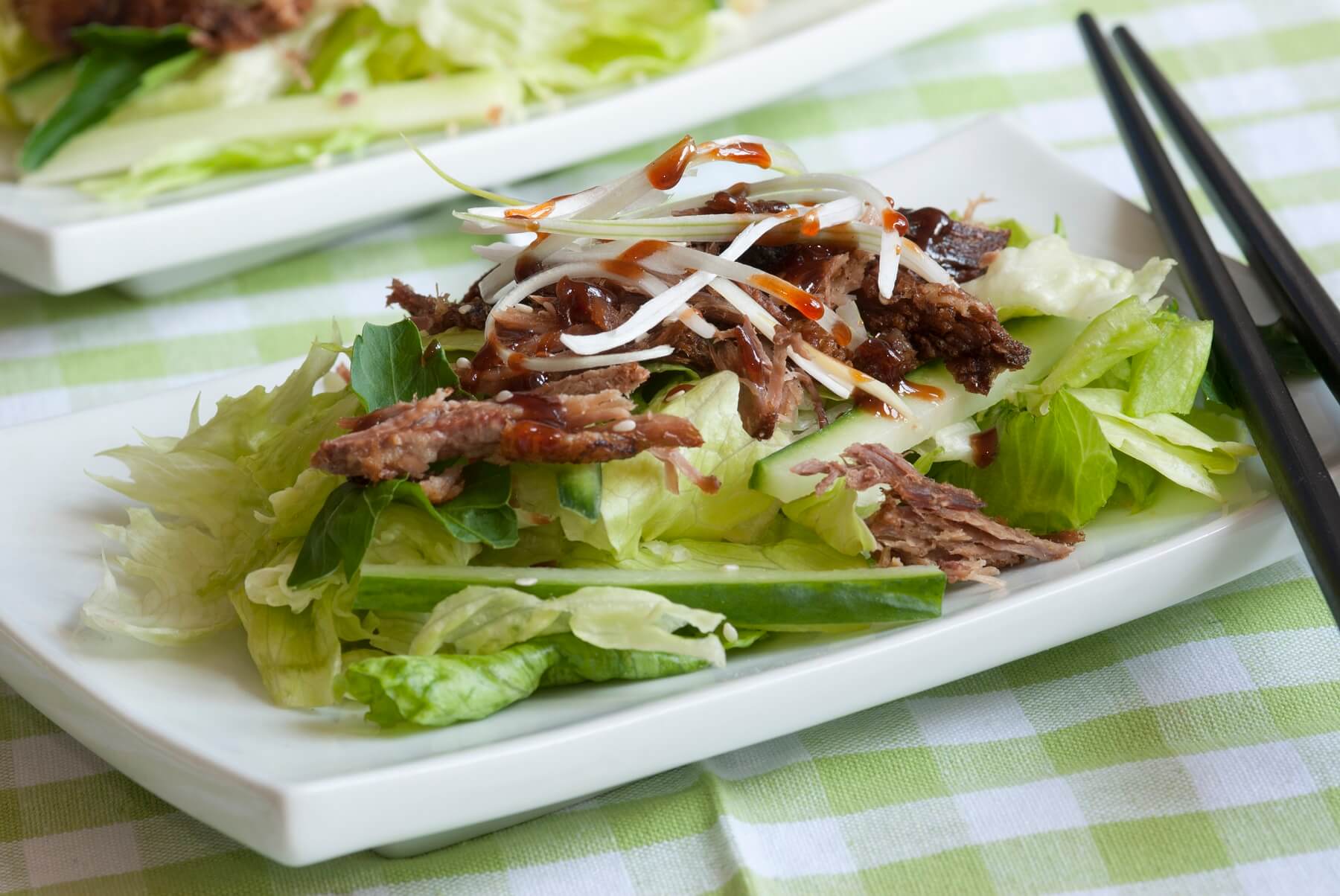 Shredded Duck Salad