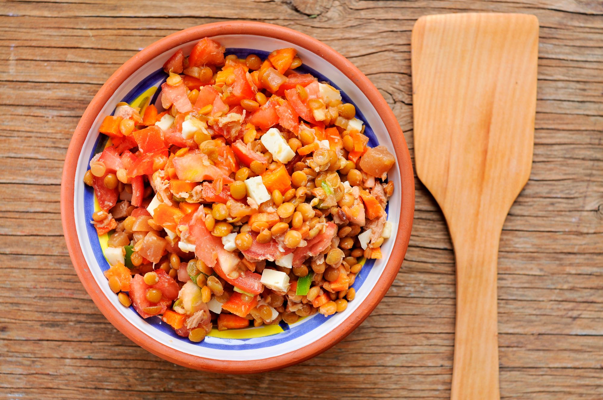 Lentil and Tuna Salad