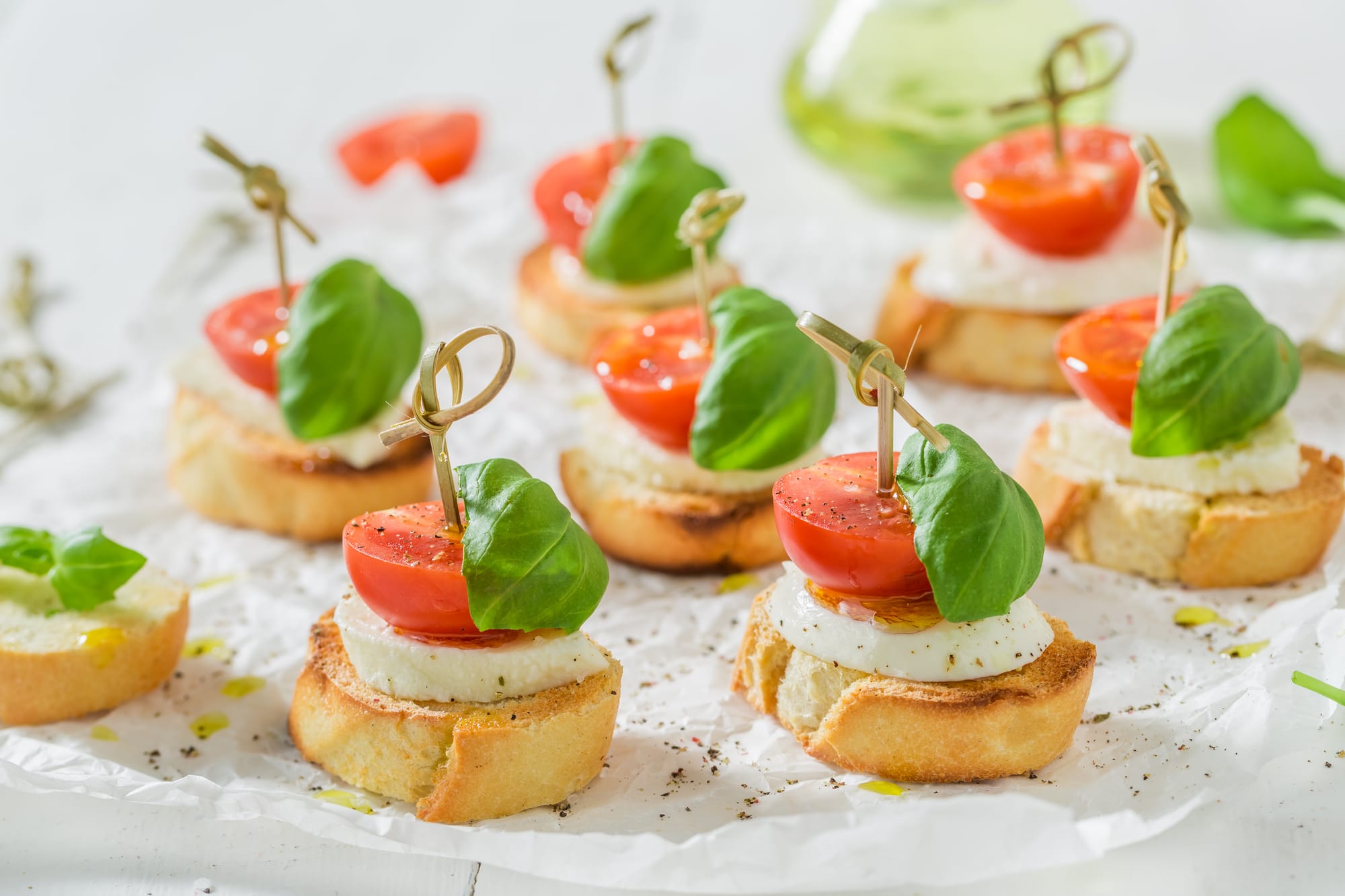 Confit Tomato Canapes