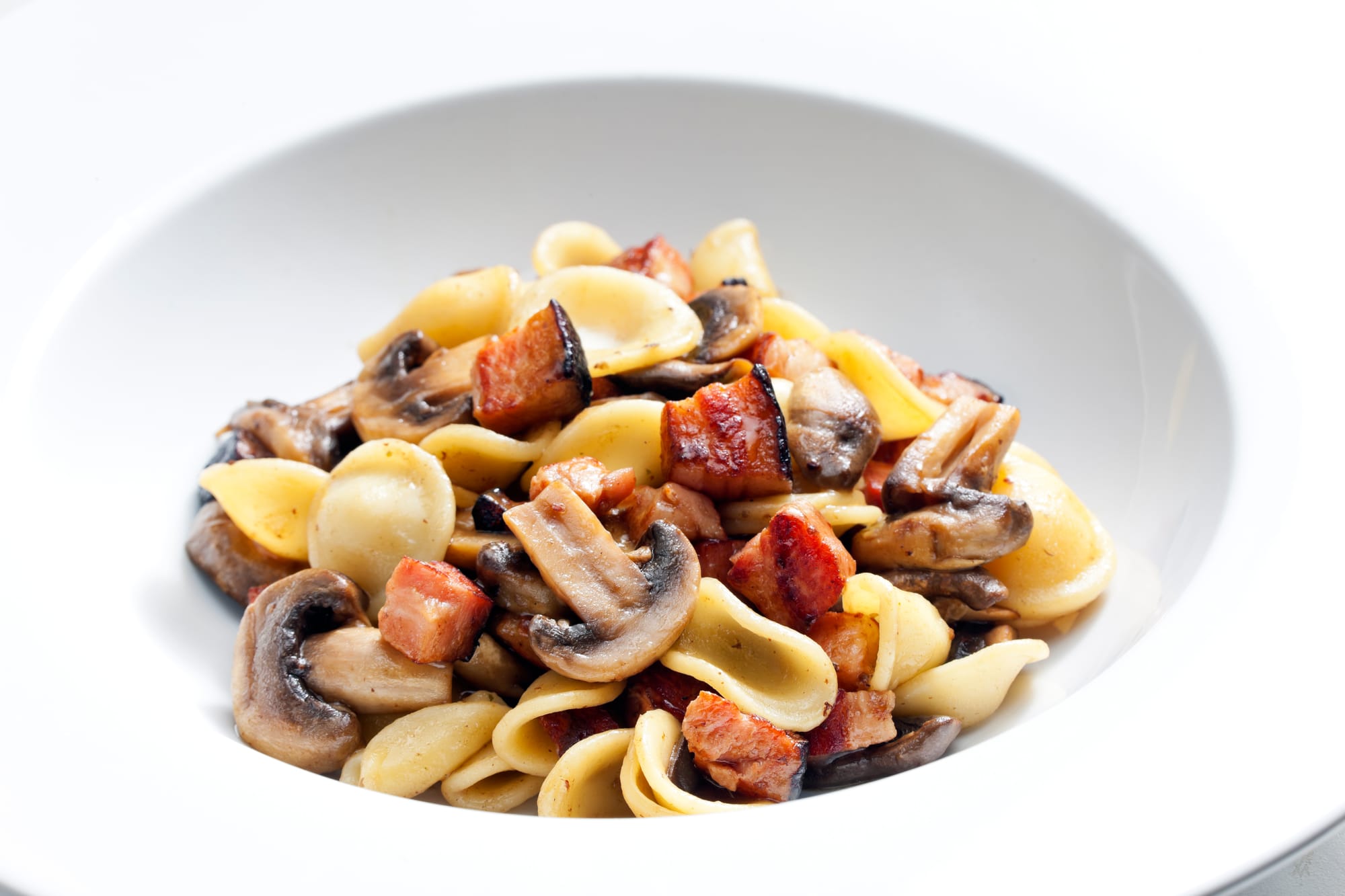 Porcini and Pancetta Pasta