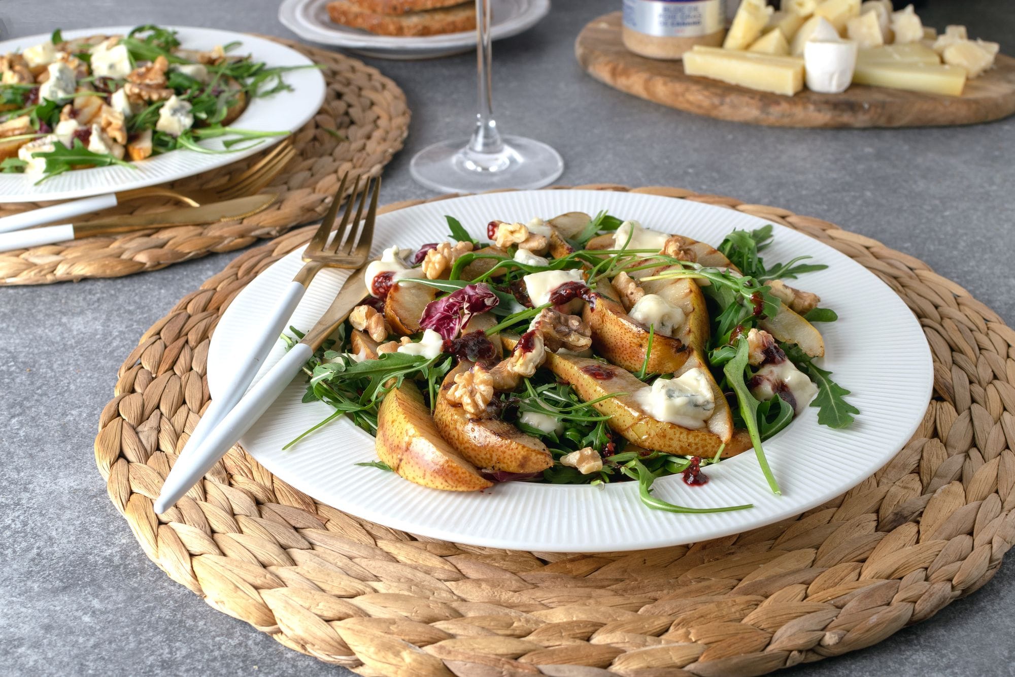 Pear, Pancetta and Gorgonzola Salad