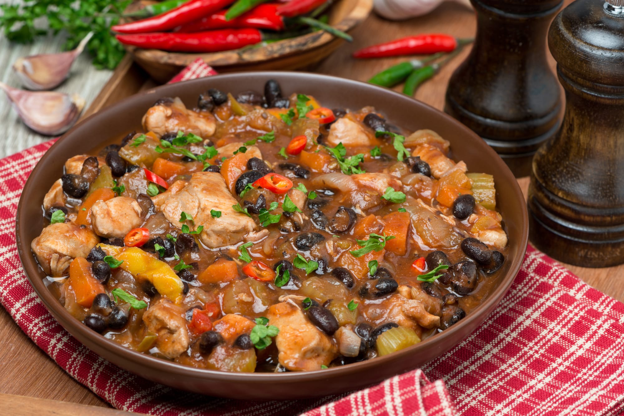 Chicken and Bean Chilli