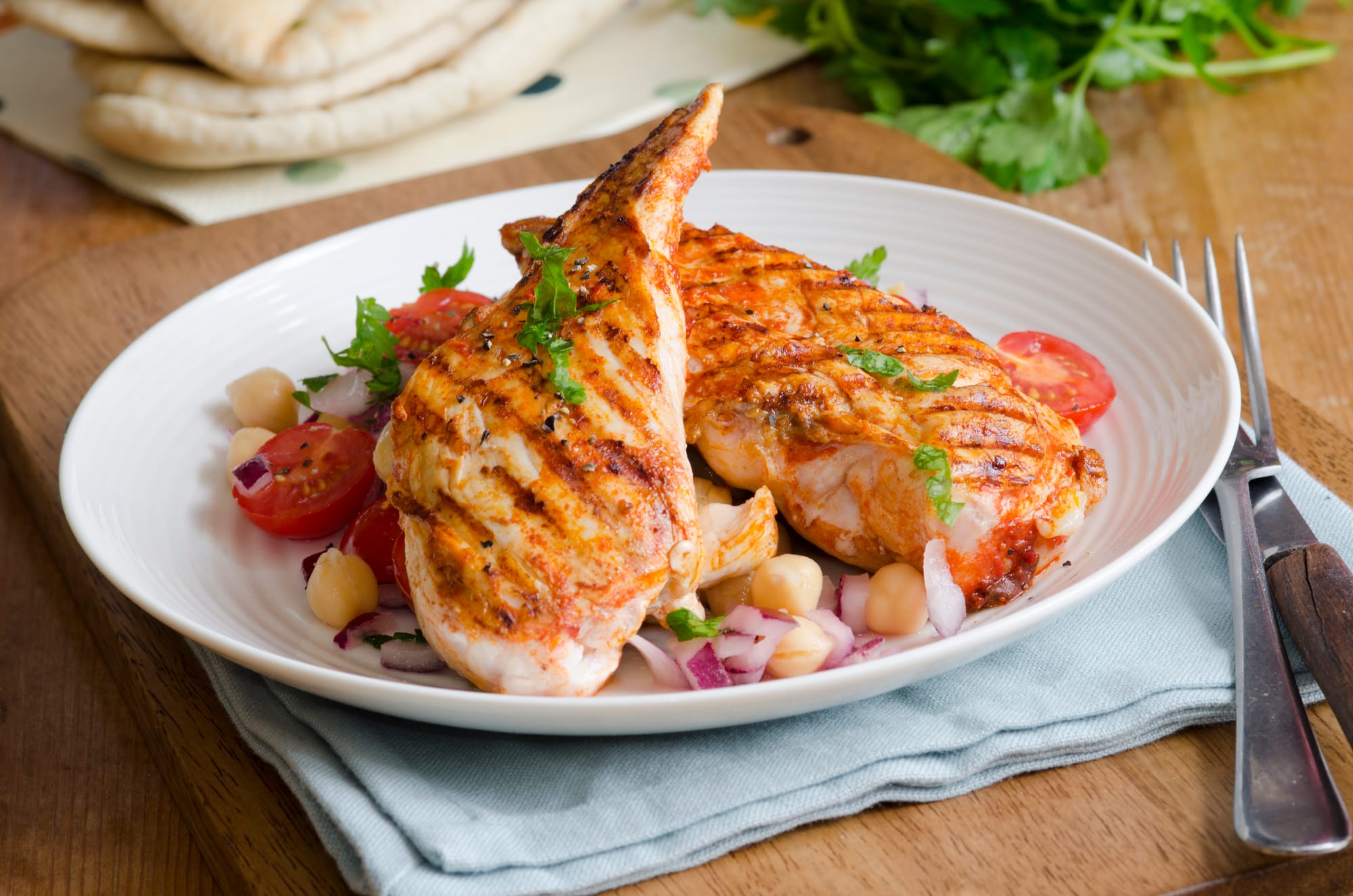 Green Harissa Chicken