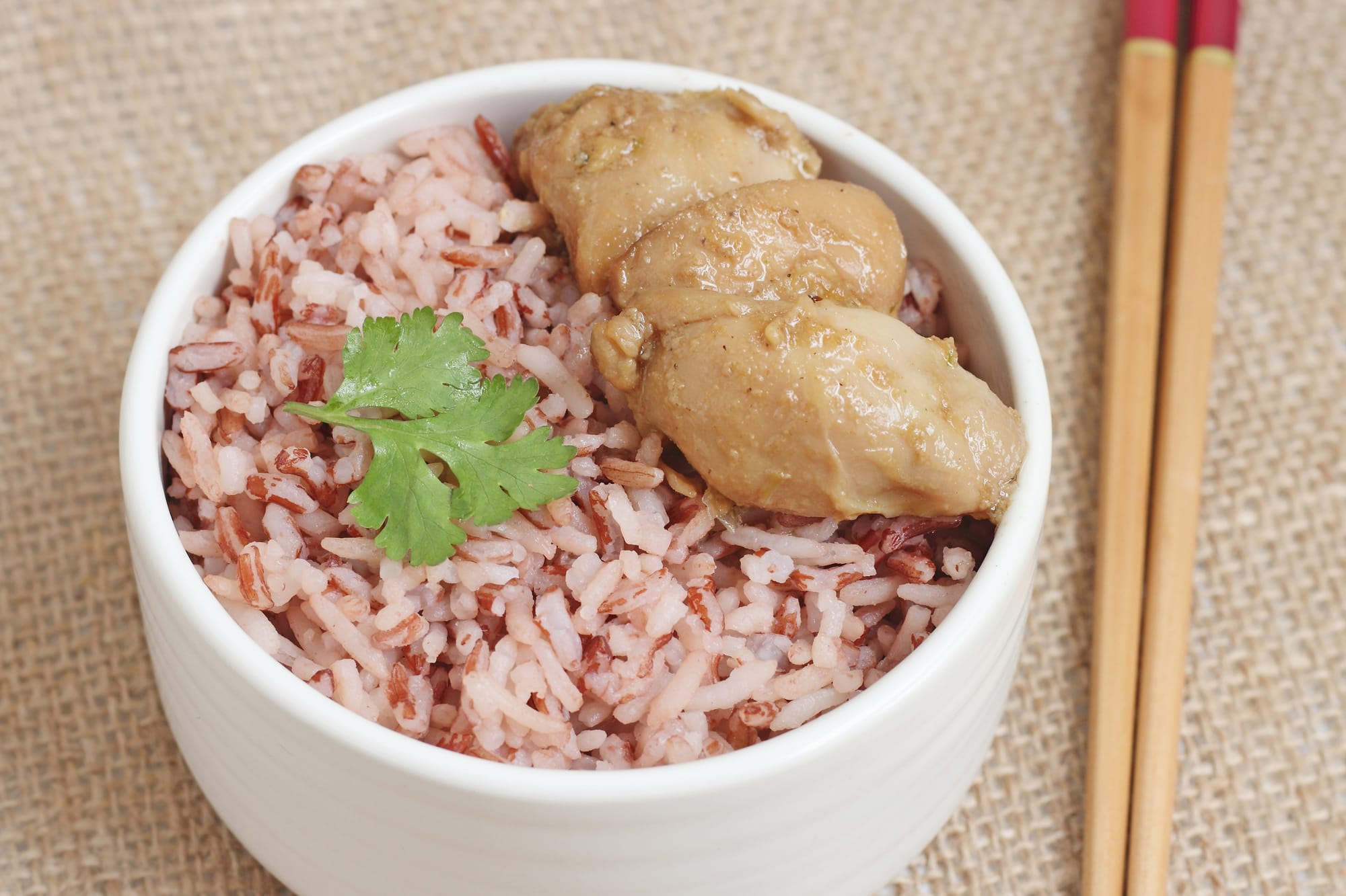 Chicken Thigh and Brown Rice One Pot Wonder