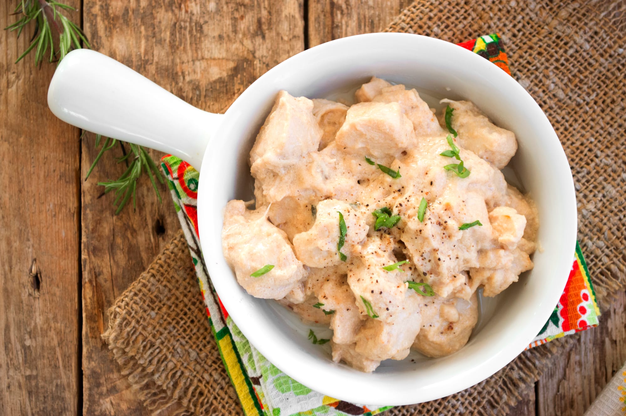 Classic Creamy White Wine Chicken