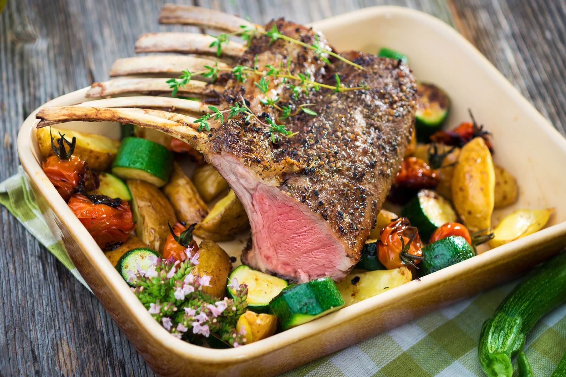Moroccan Rack of Lamb Recipe