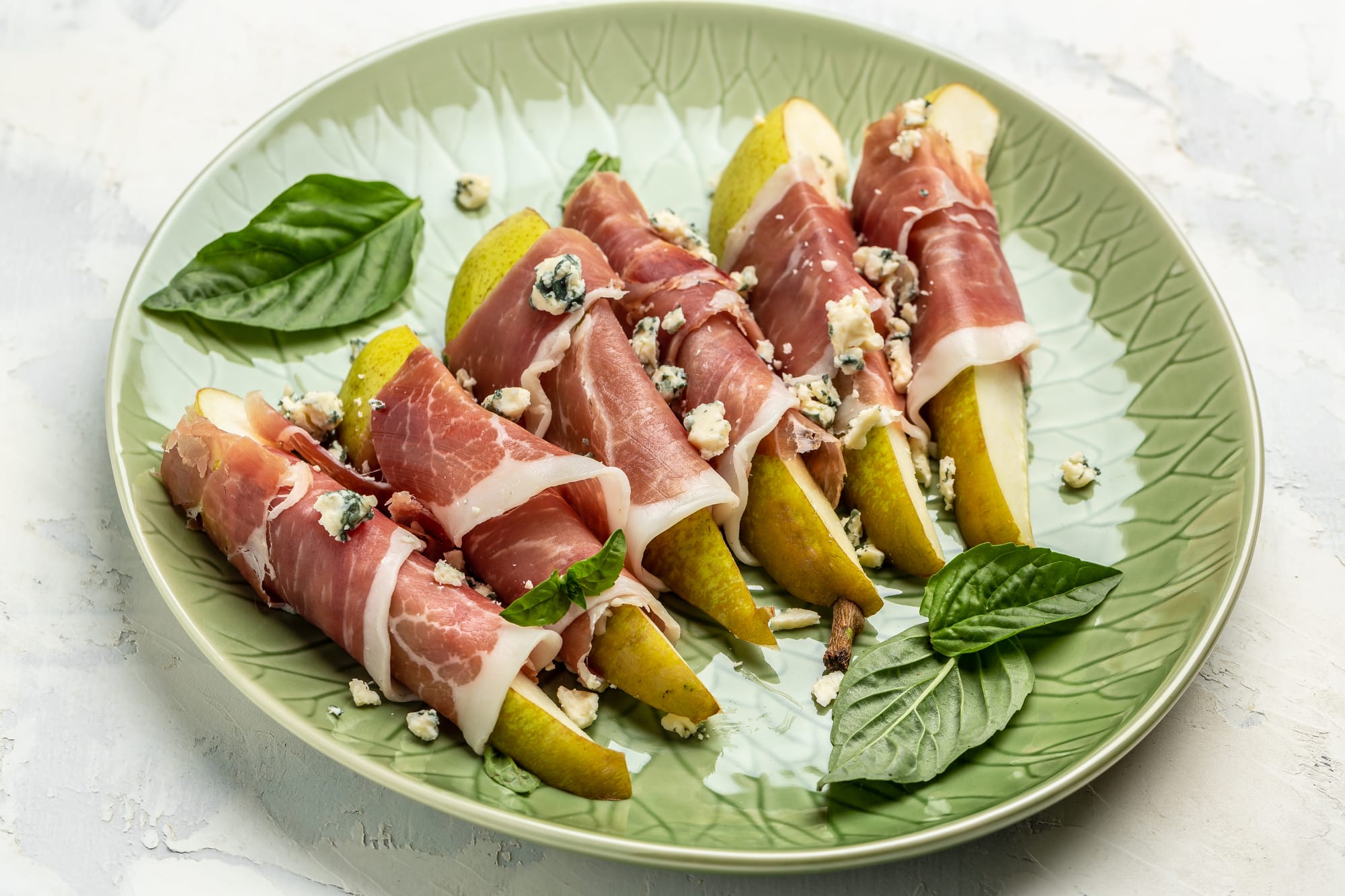 Prosciutto-Wrapped Pears