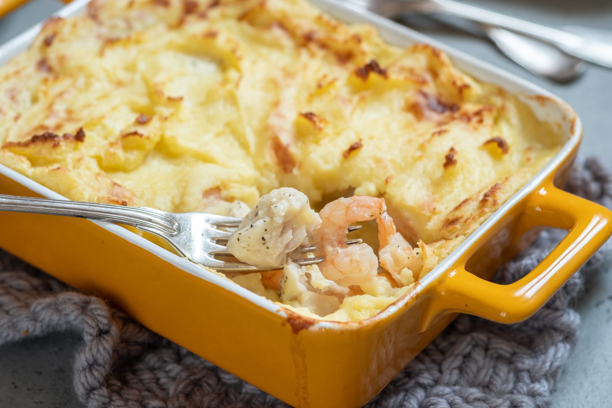 Potato-Topped Fish Pie