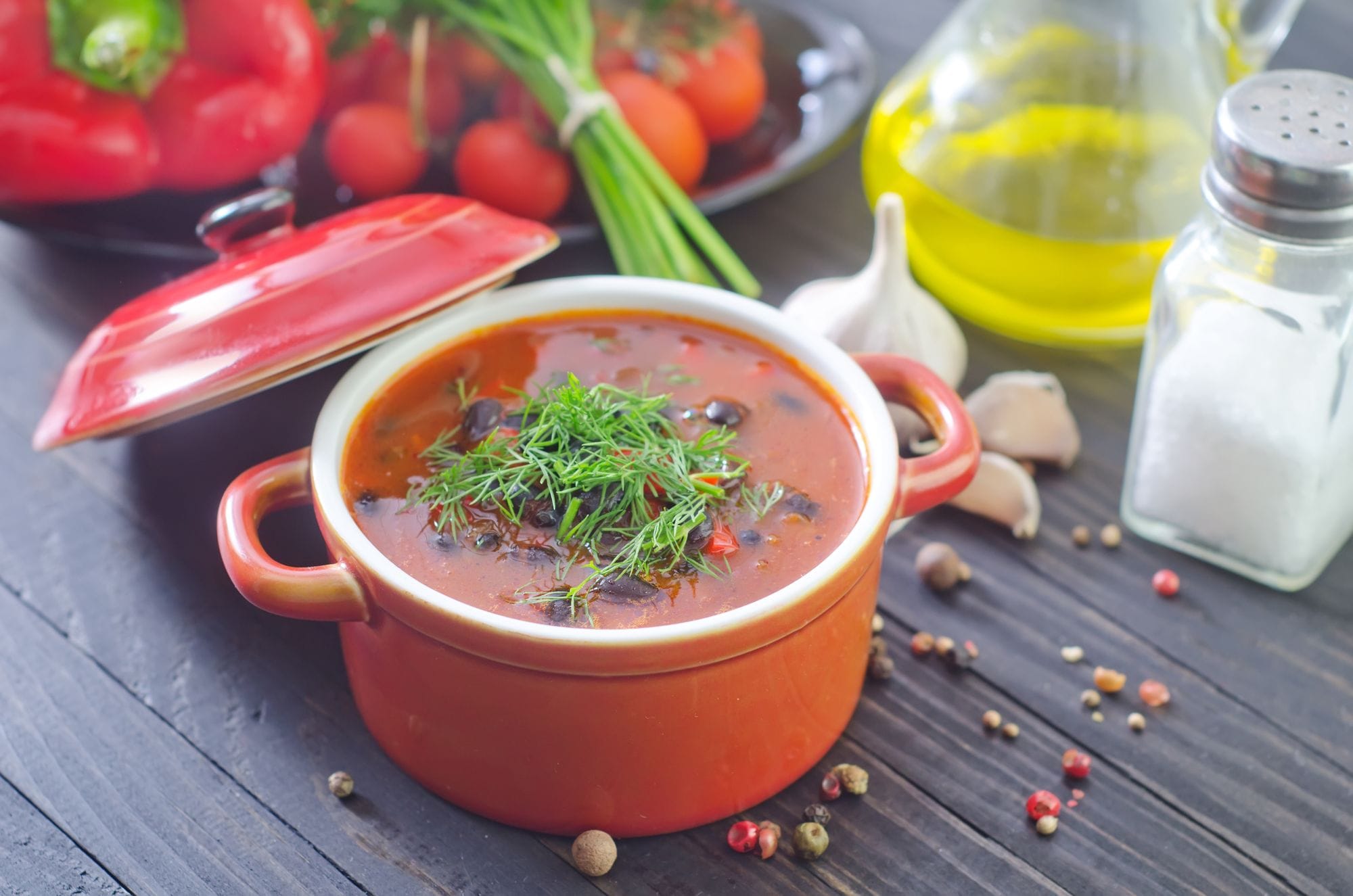 Mexican Black Bean and Turkey Soup