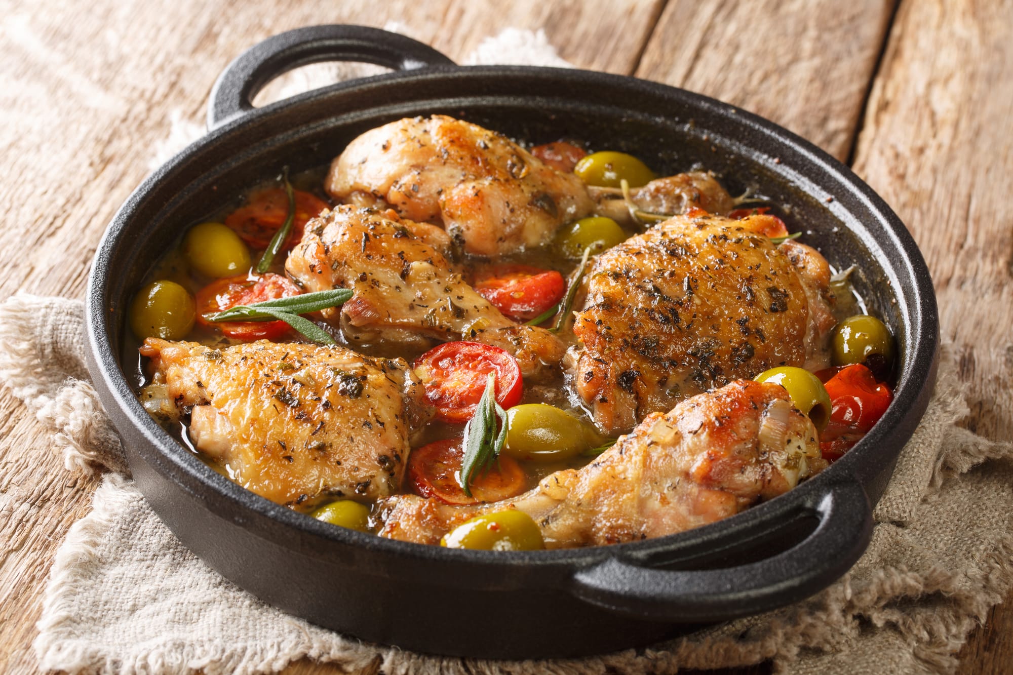 Chicken Thigh Provencal