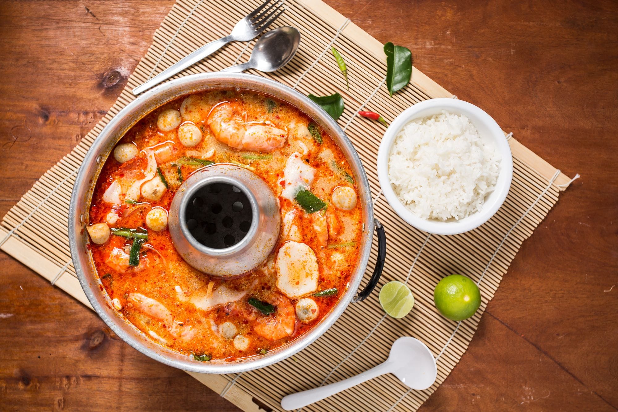 Chicken and Prawn Tom Yum