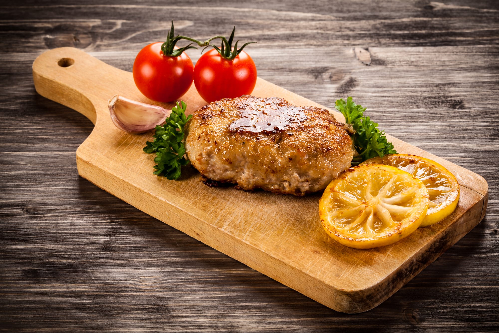 Pork Chop with Preserved Lemon Salsa