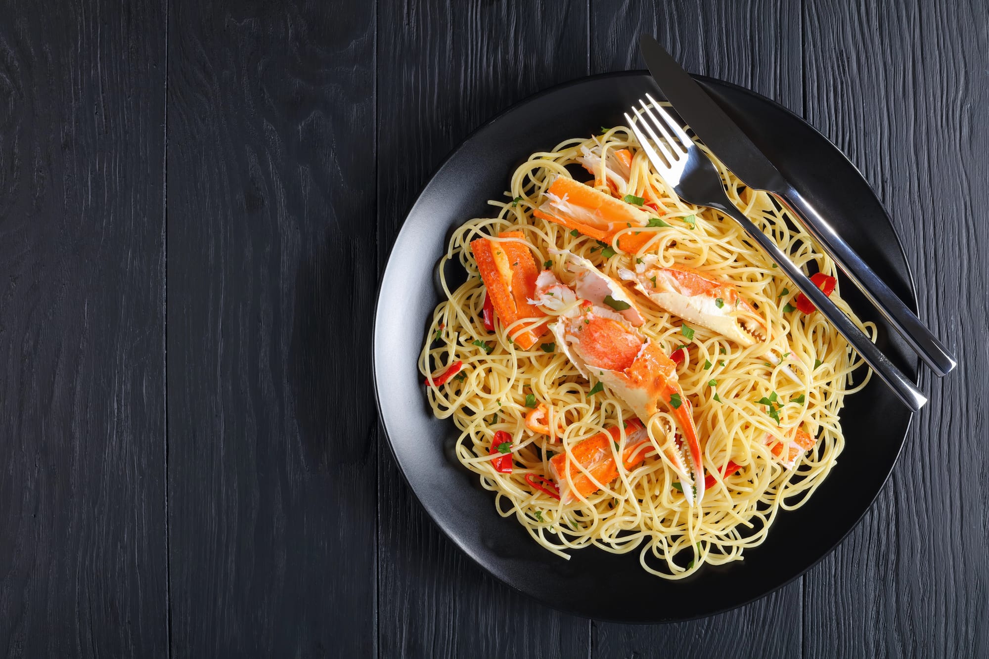 Crab Cacio e Pepe